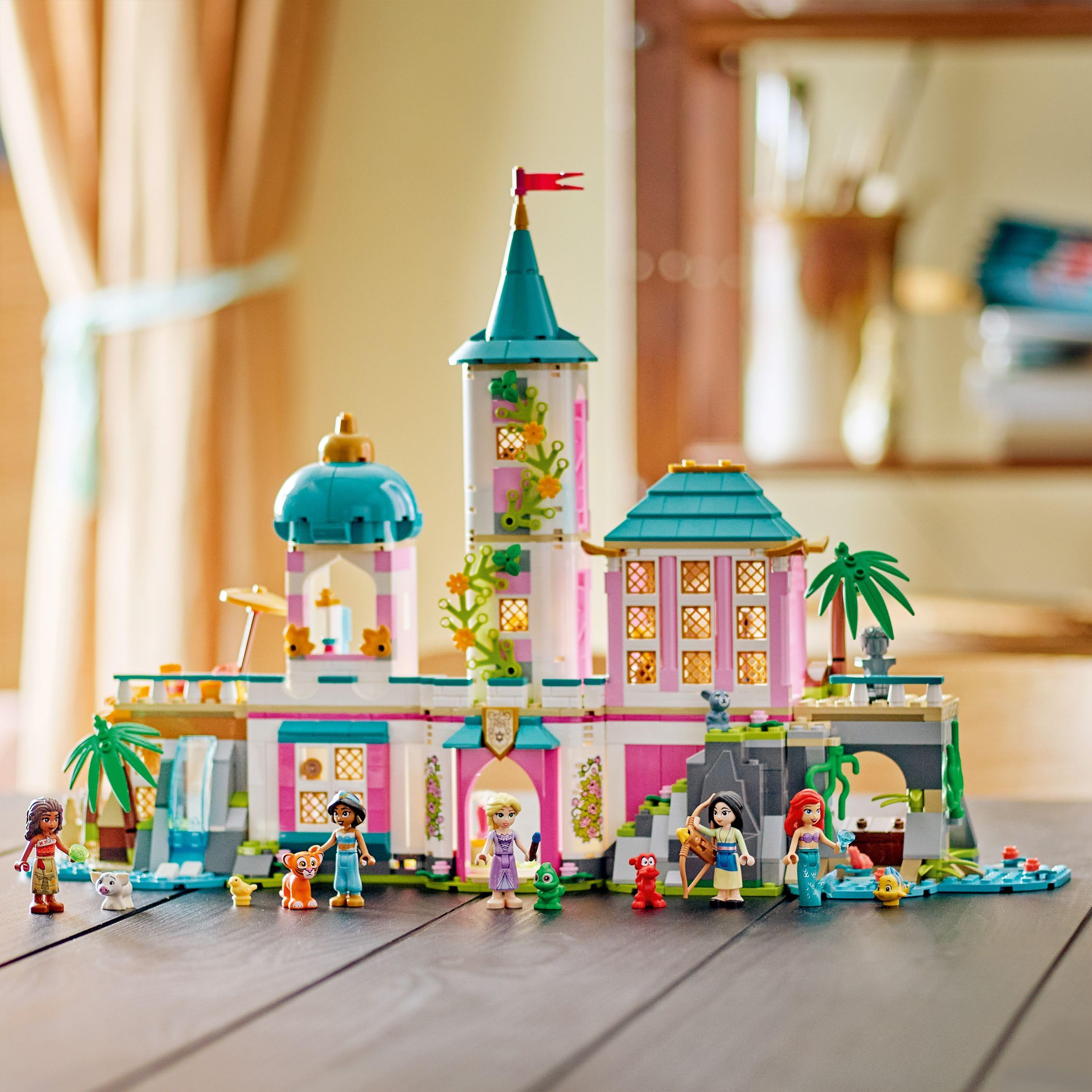 LEGO Disney Princess Castle & Royal Pets Building Set | 5 Minidolls | Ages 6+ | Model 43267 5
