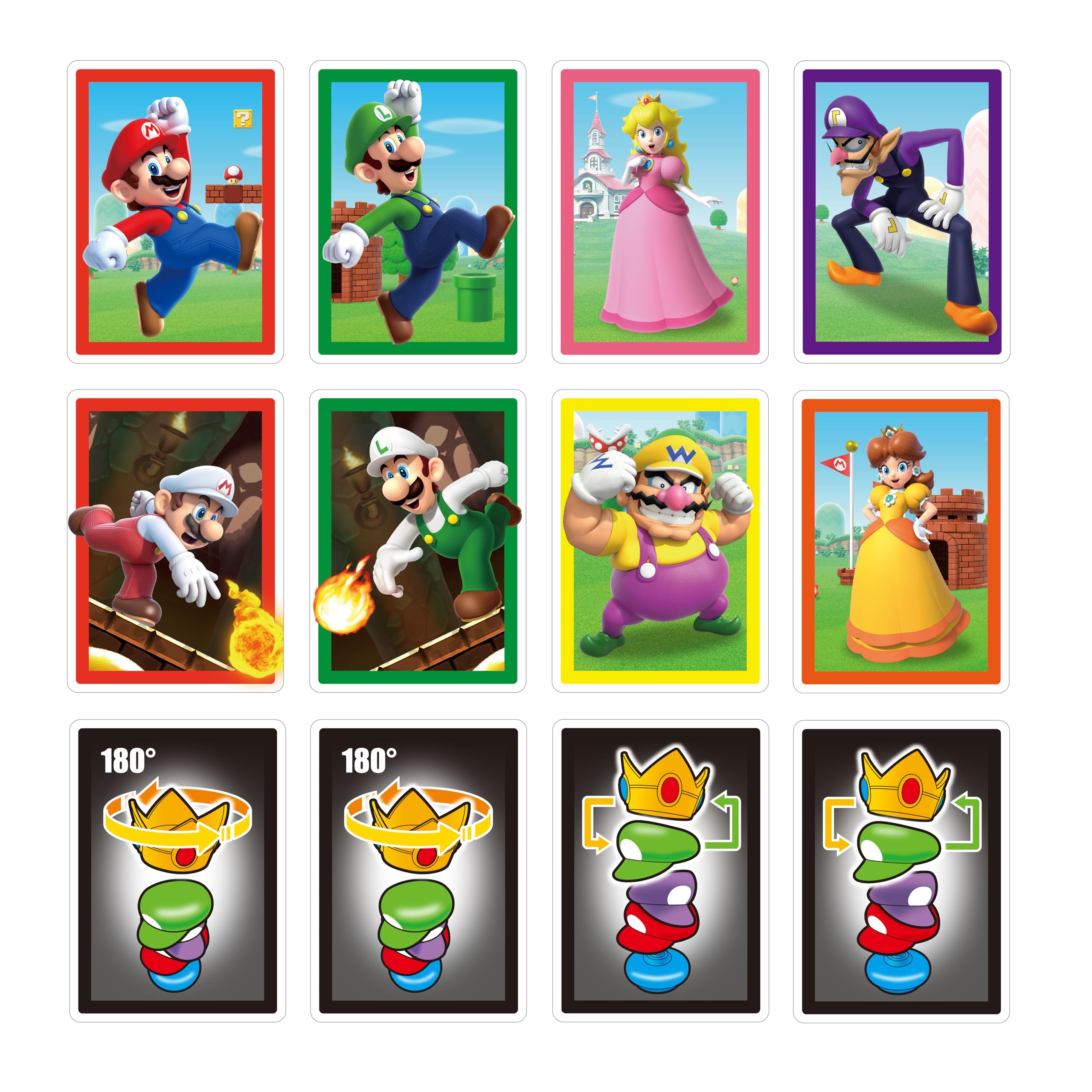 EPOCH Super Mario Cap Stacker Balancing Game | 1-4 Players | Ages 4+ 6