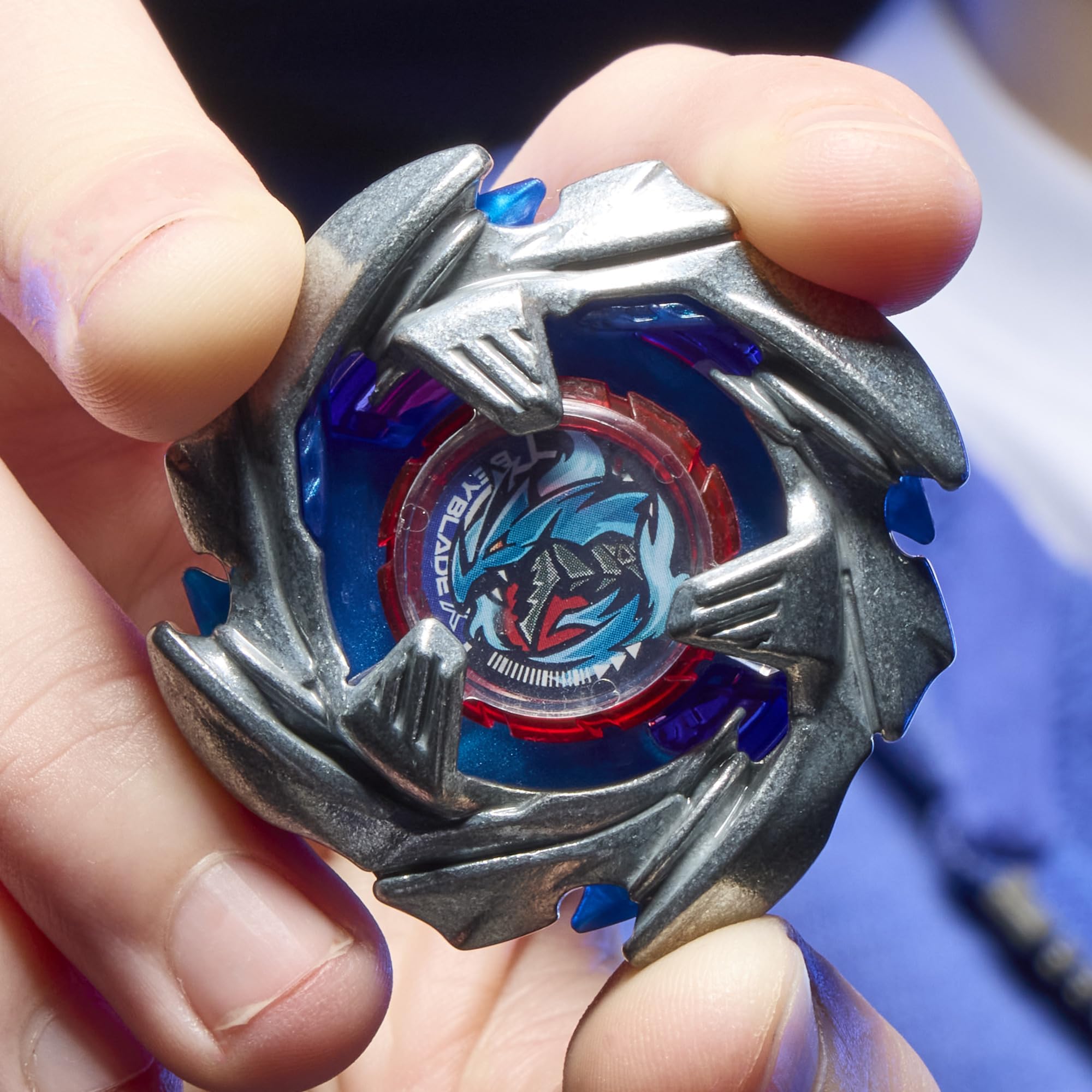 Beyblade Cobalt Dragoon 2-60C Left-Spin String Launcher Set | Ages 8+ | Metallic Blue 5
