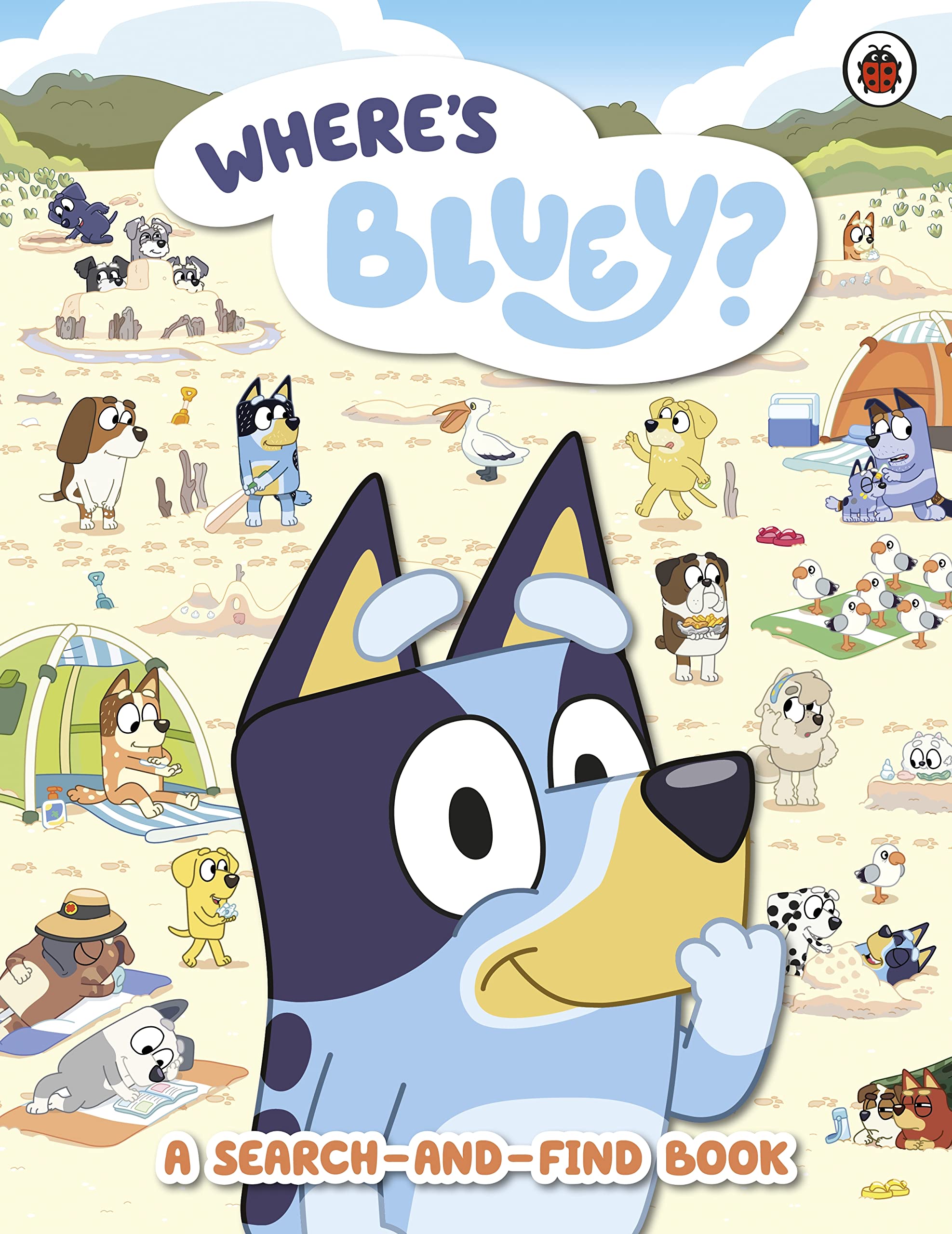 Ladybird Bluey: Where's Bluey?: A Search-and-Find Sticker Book | Ages 2-4