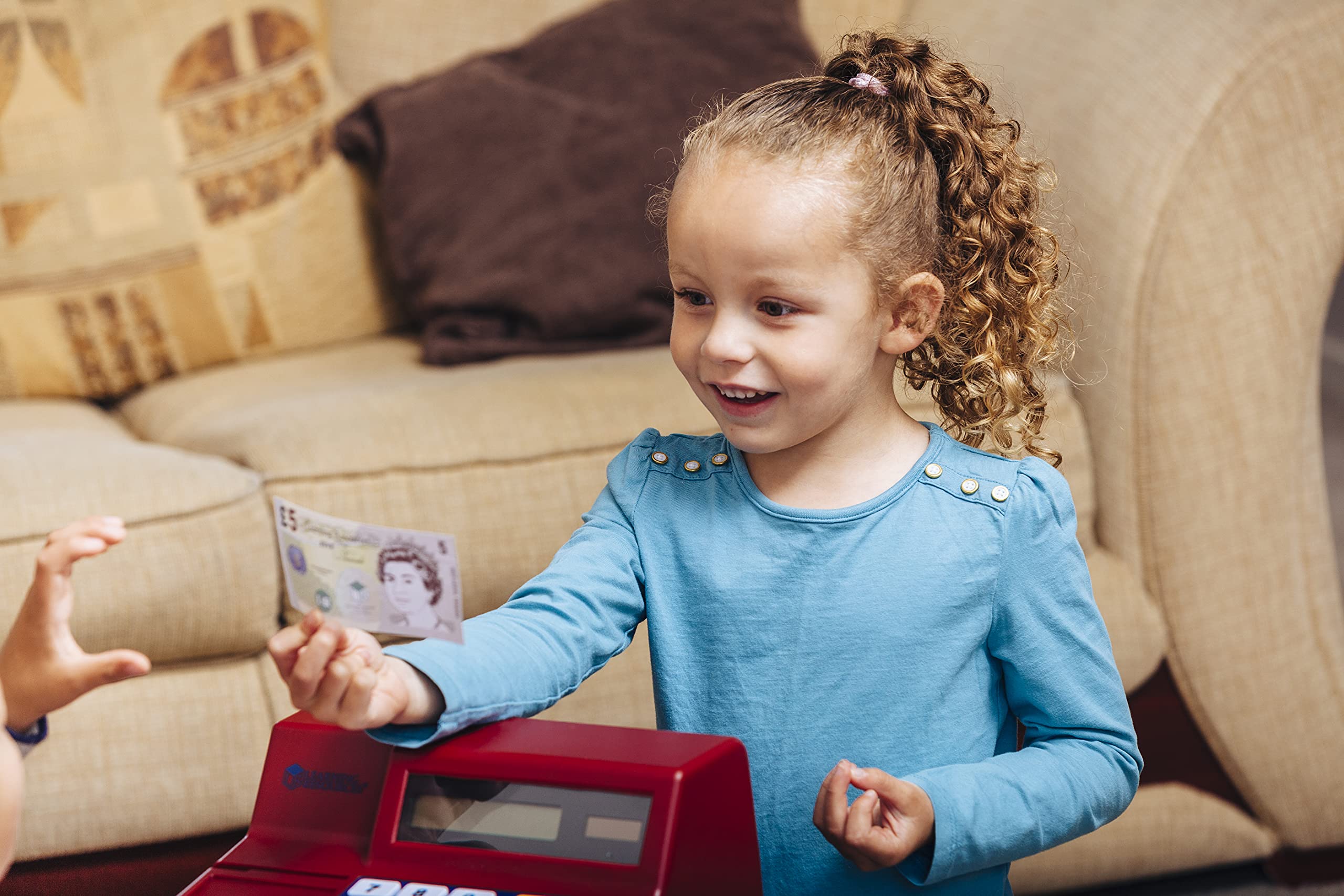 Learning Resources Pretend & Play Calculator Cash Register - Educational Toy for Kids 3+ 7