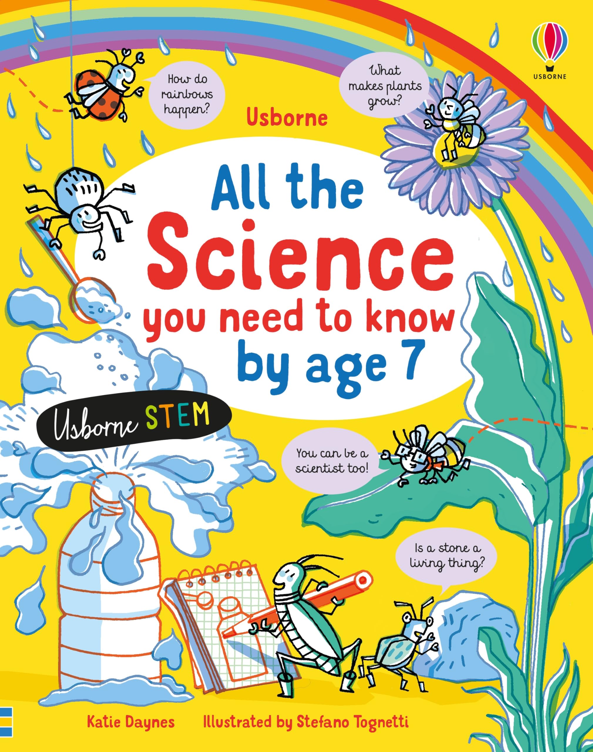 Usborne All the Science You Need to Know Before Age 7 - Chemistry Book | Ages 5-7 | Hardcover