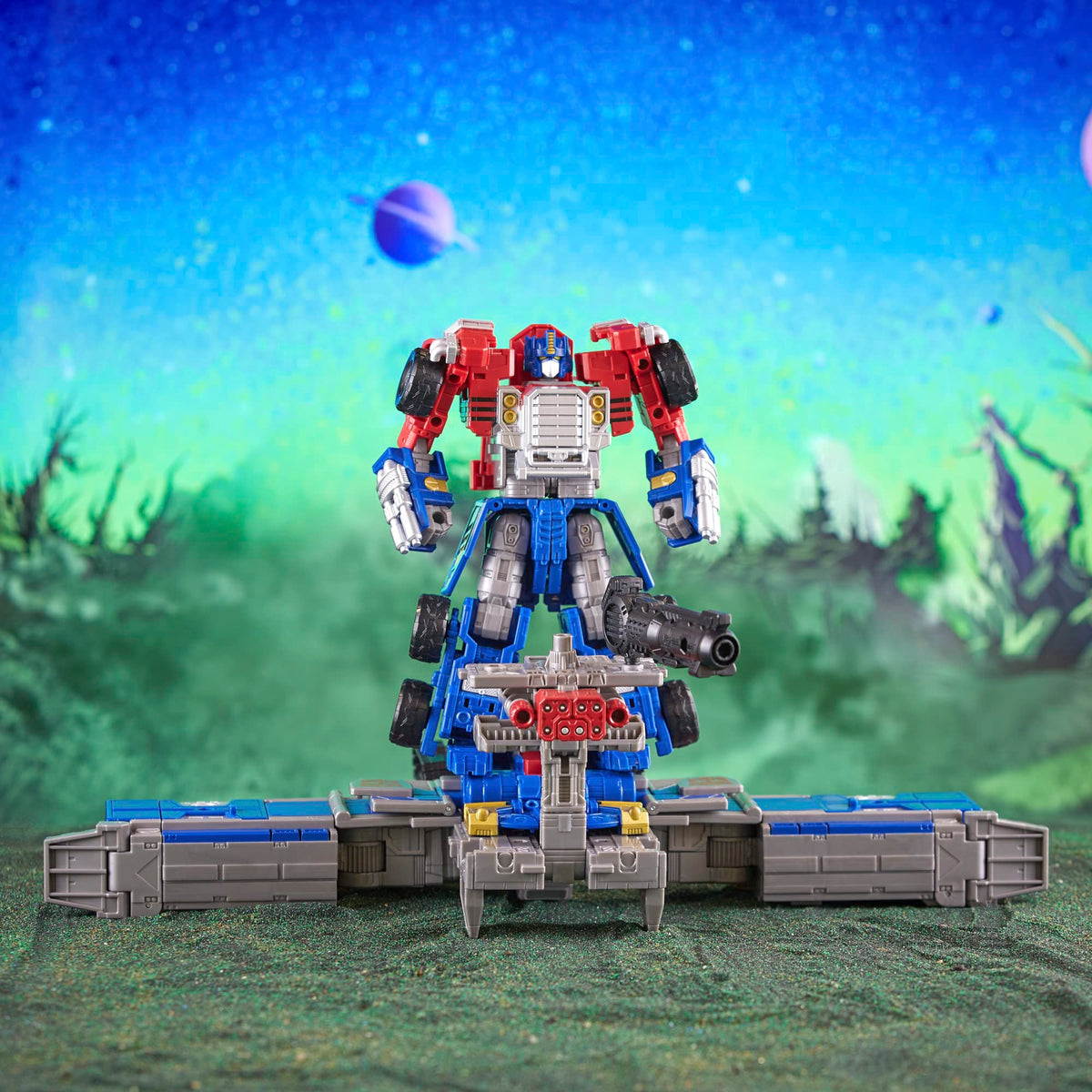 Transformers Legacy Evolution Armada Universe Optimus Prime Action Figure - 7.5 Inch, Age 8+