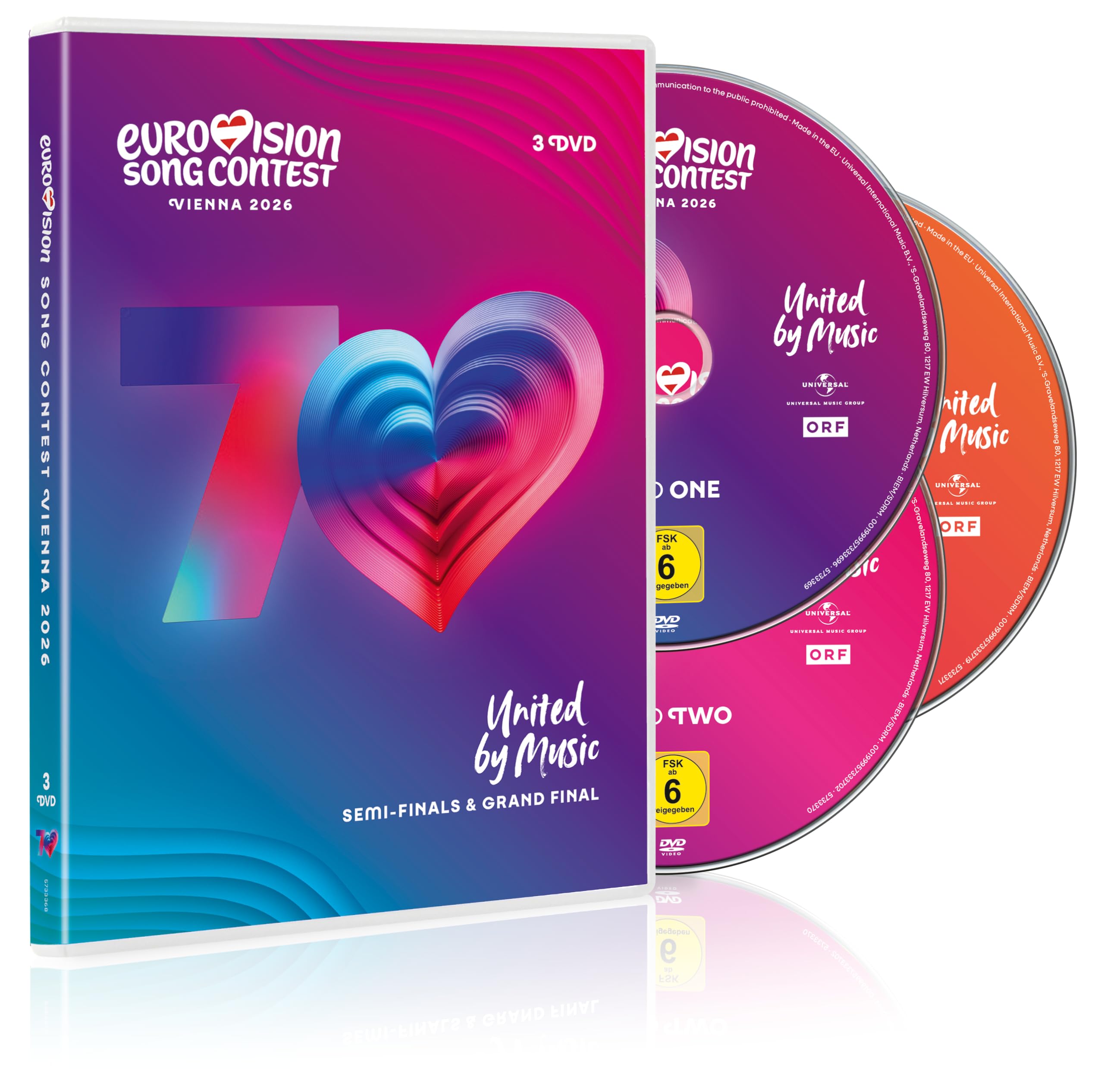 Eurovision Song Contest Vienna 2026 [DVD] 1