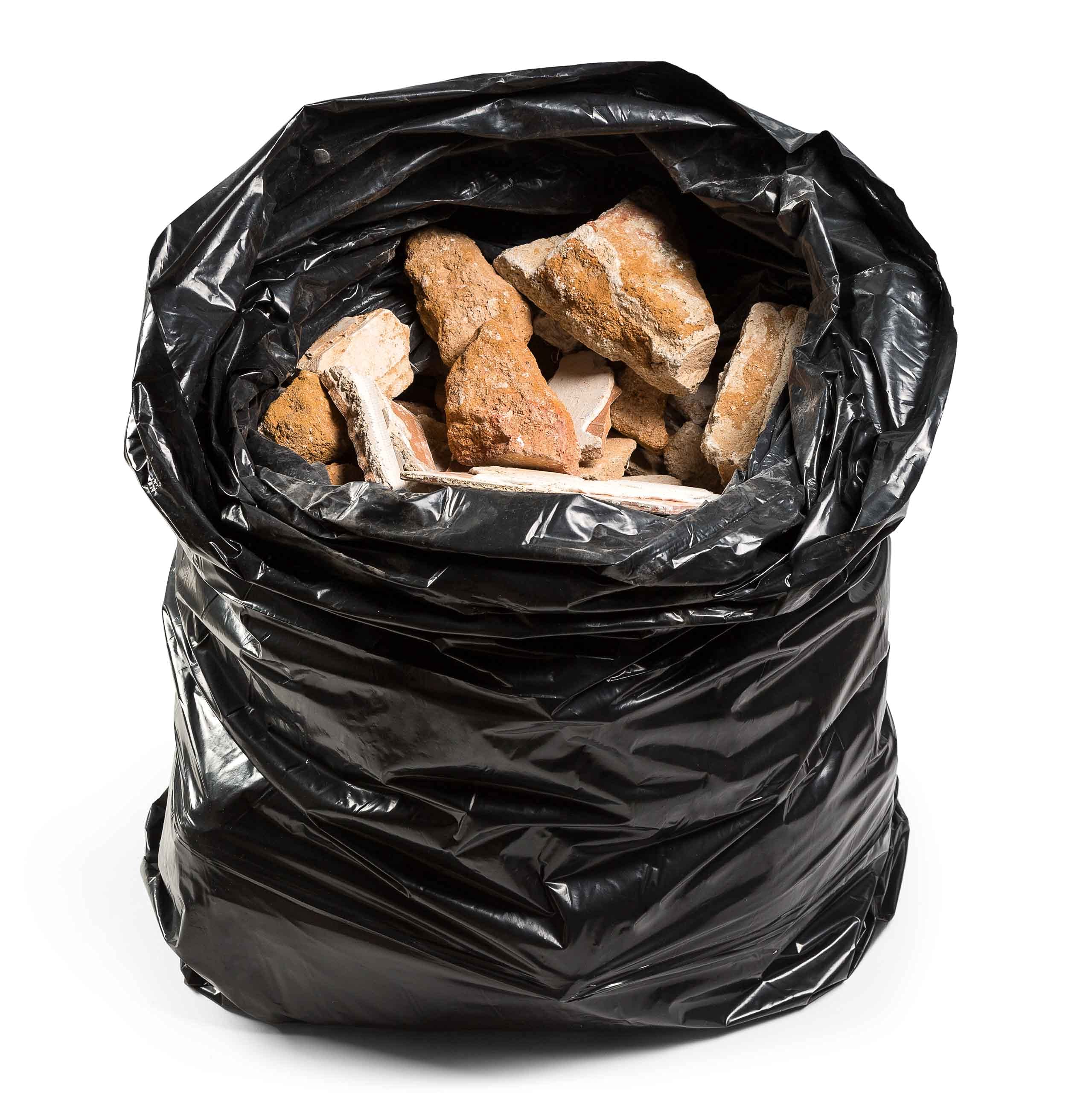 Relevo Heavy Duty Bin Bags - 150L Capacity, 100kg Weight Resistance | Pack of 10 | Black 3