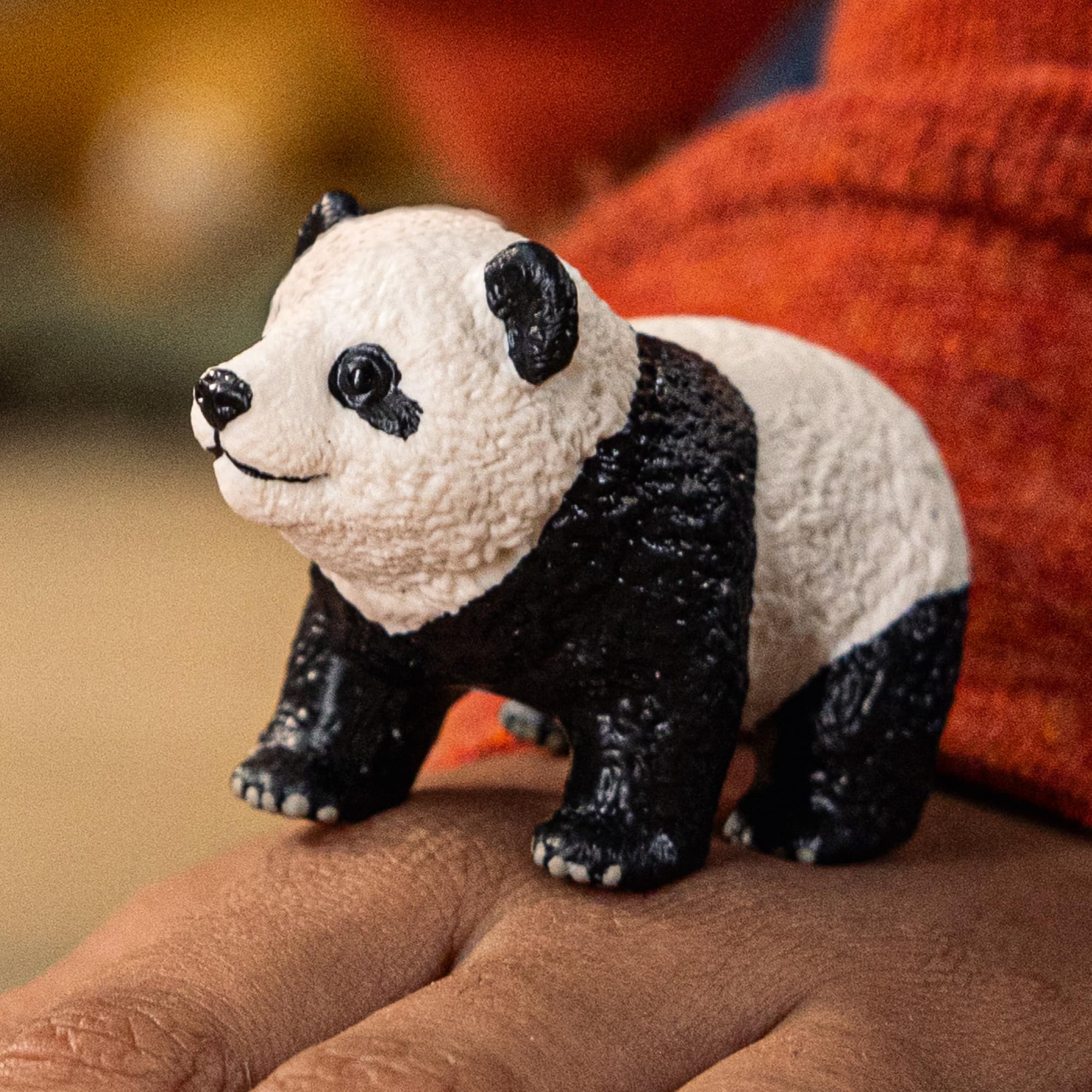 Schleich Wild Life Giant Panda Cub Toy Figurine | 6cm | Hand-Painted Plastic 3