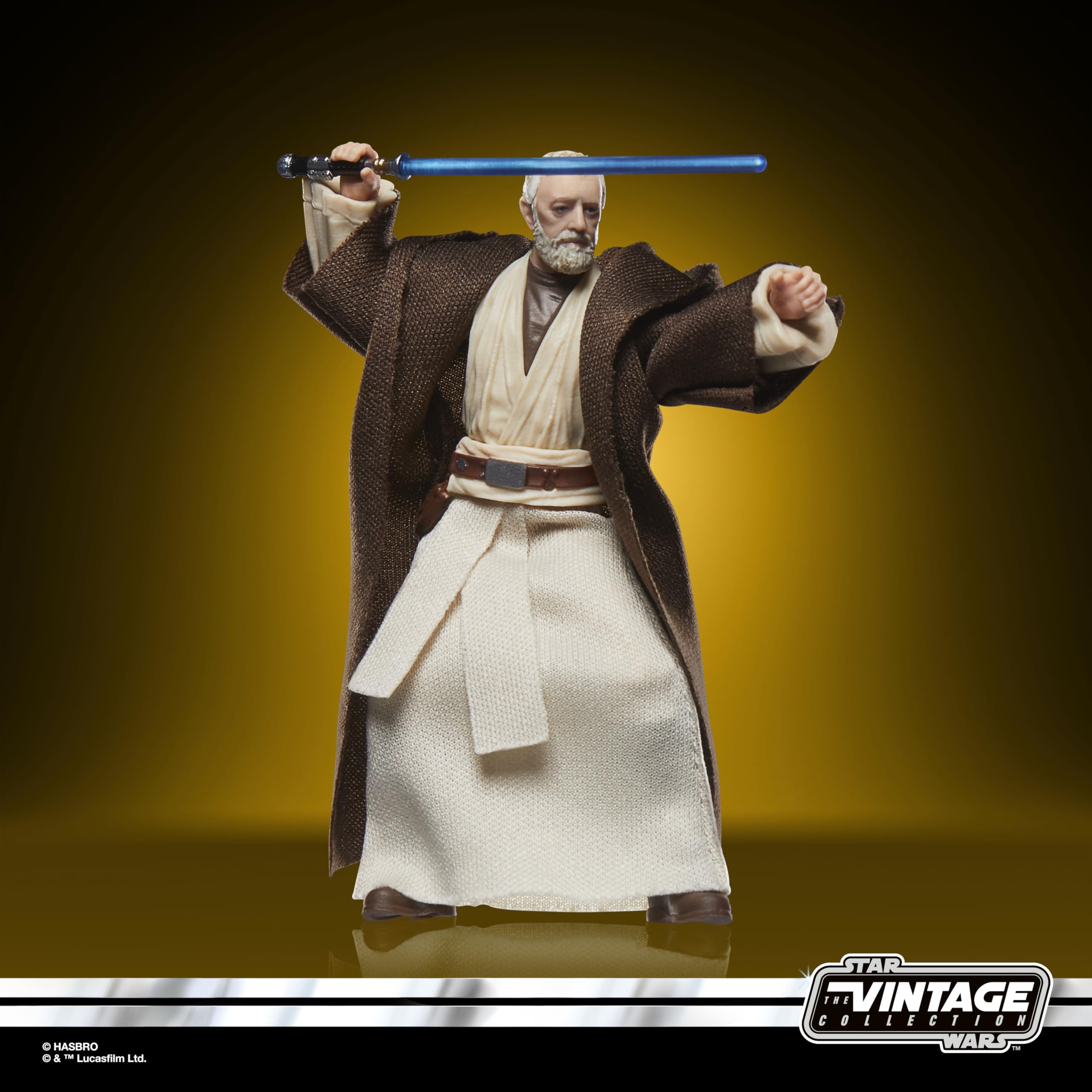 Star Wars The Vintage Collection Ben (Obi-Wan) Kenobi 3.75-inch Action Figure | Kenner-Inspired Packaging 5