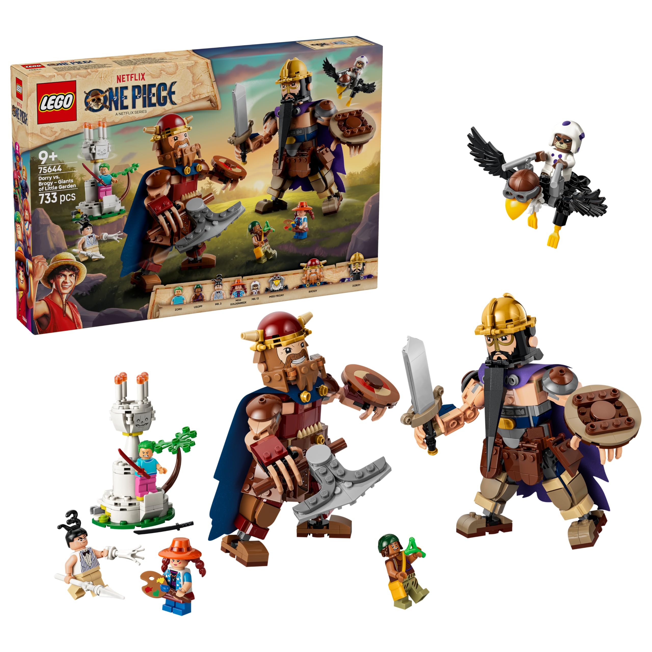 LEGO ONE PIECE Dorry vs. Brogy Building Set 75644 | Ages 9+ | 8 Figures 1