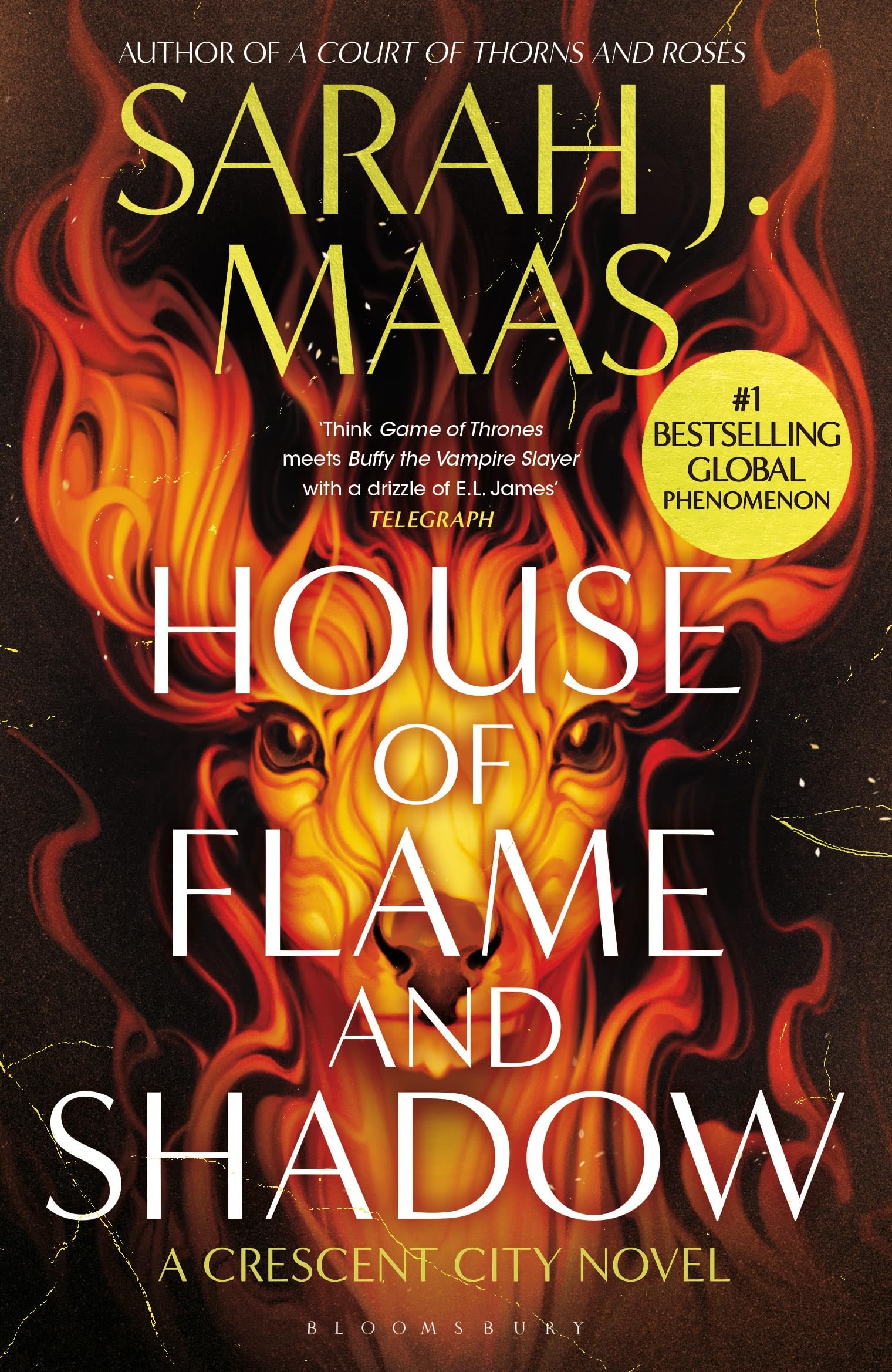 Bloomsbury House of Flame and Shadow - Crescent City Book 3 | Sarah J. Maas | Paperback
