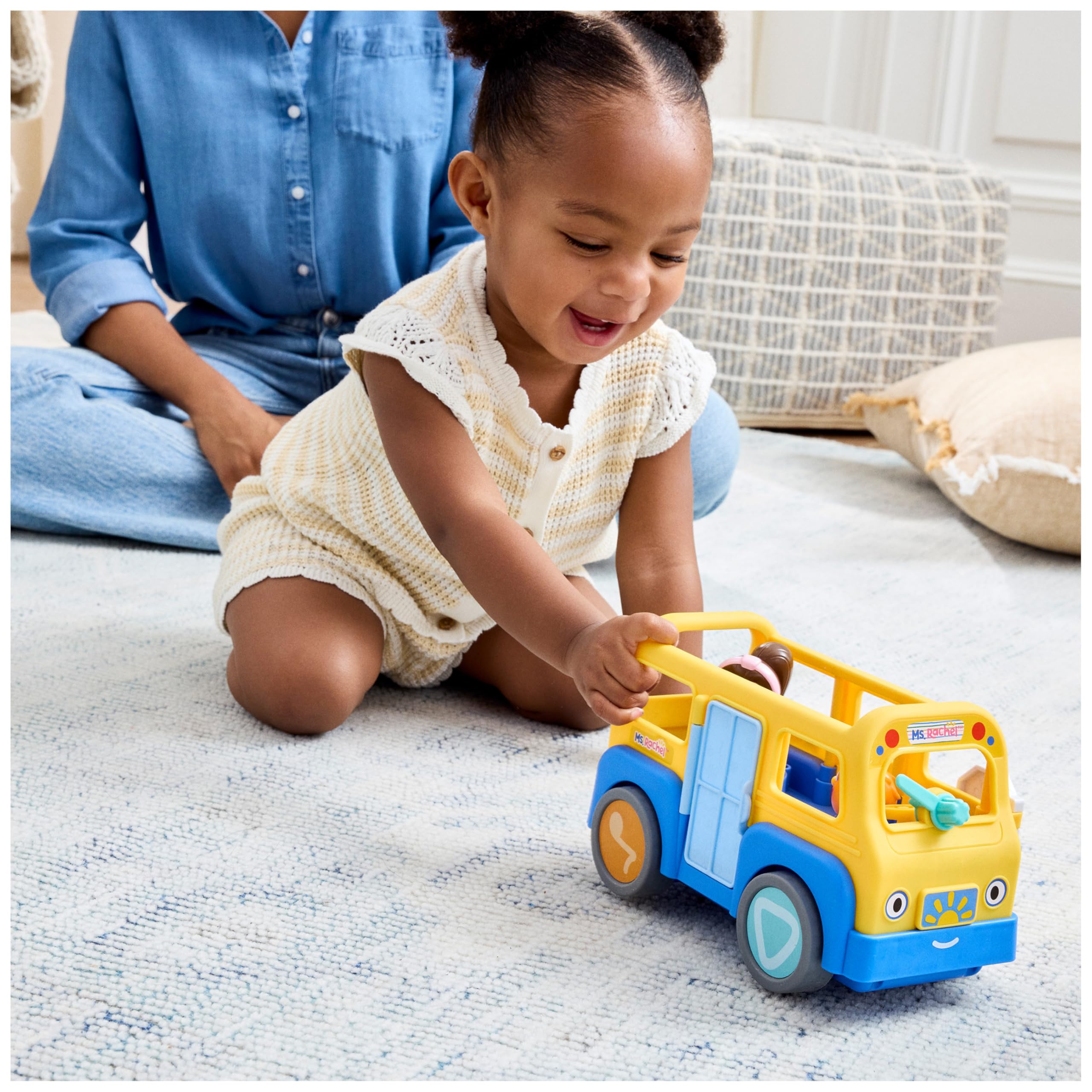Ms. Rachel Official My First Learning Electronic School Bus with 2 Figures | Ages 12m+ 3