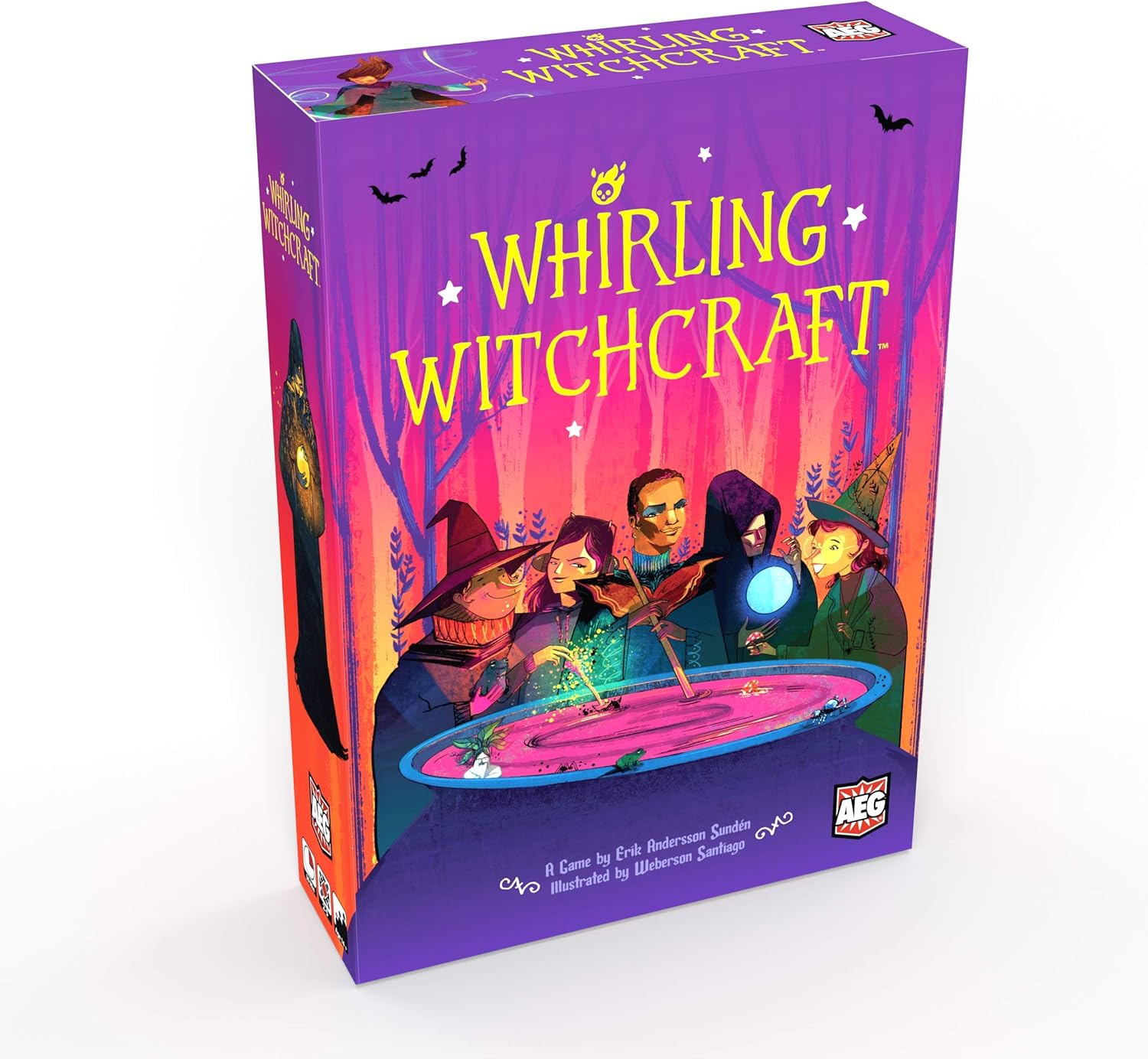 Alderac Entertainment Group Whirling Witchcraft Board Game