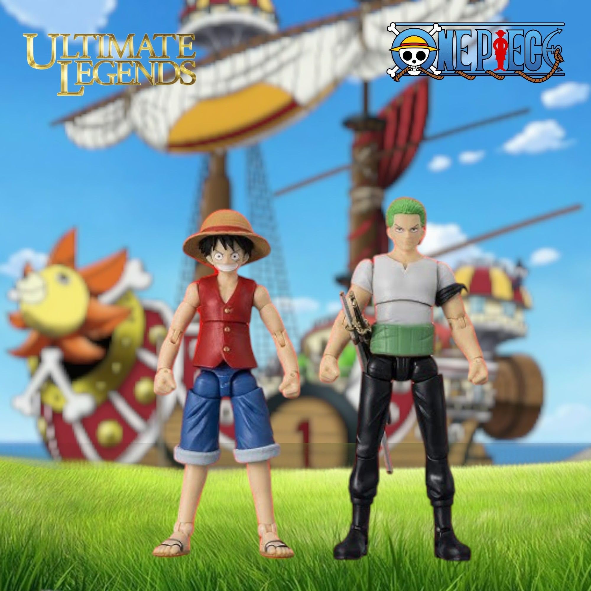 BANDAI Ultimate Legends Luffy Action Figure - 12.5cm Posable Figure with Accessories | Standard Edition 7