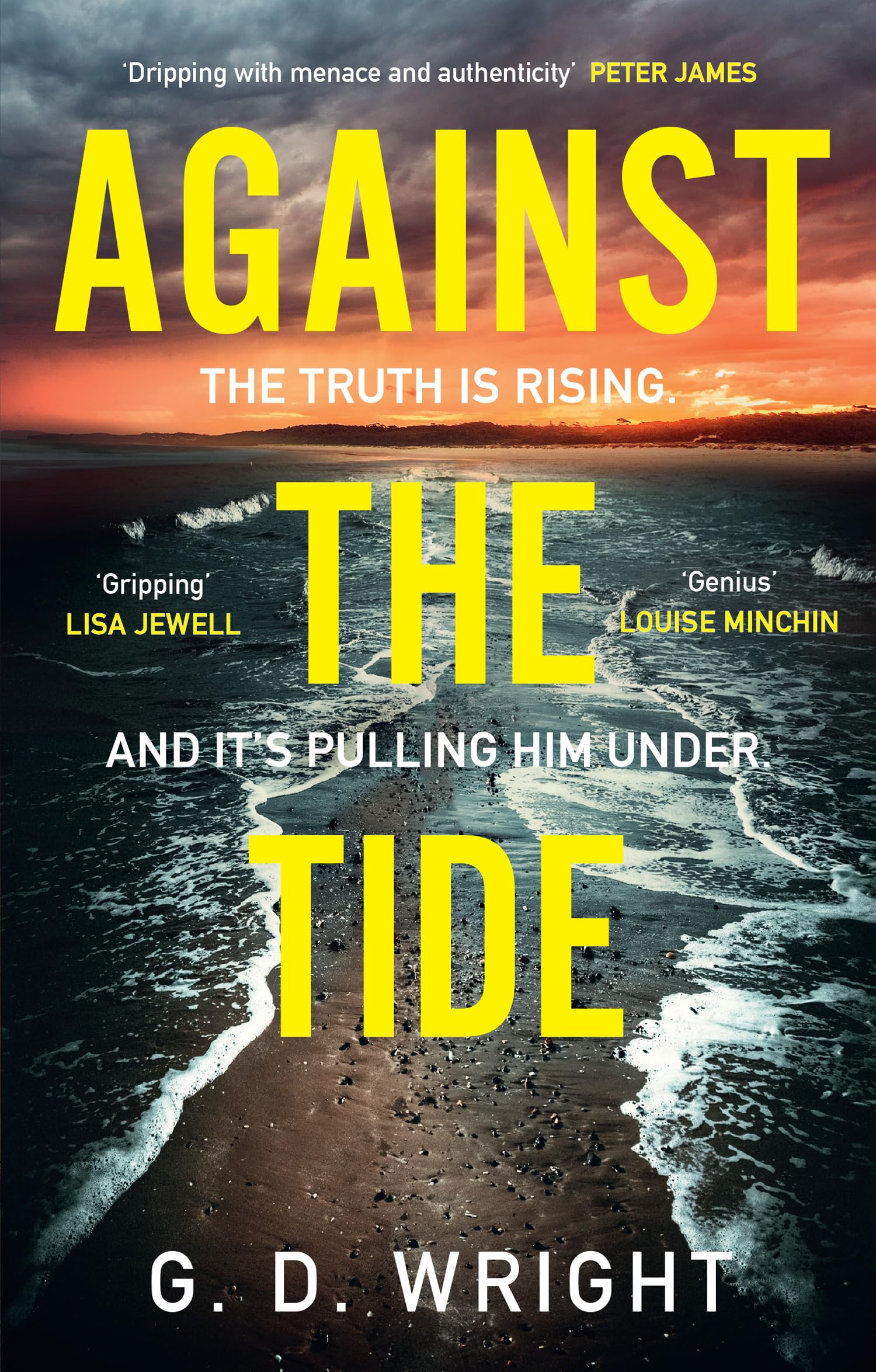 Avon Books Against the Tide by G. D. Wright | Crime & Mystery Paperback 1