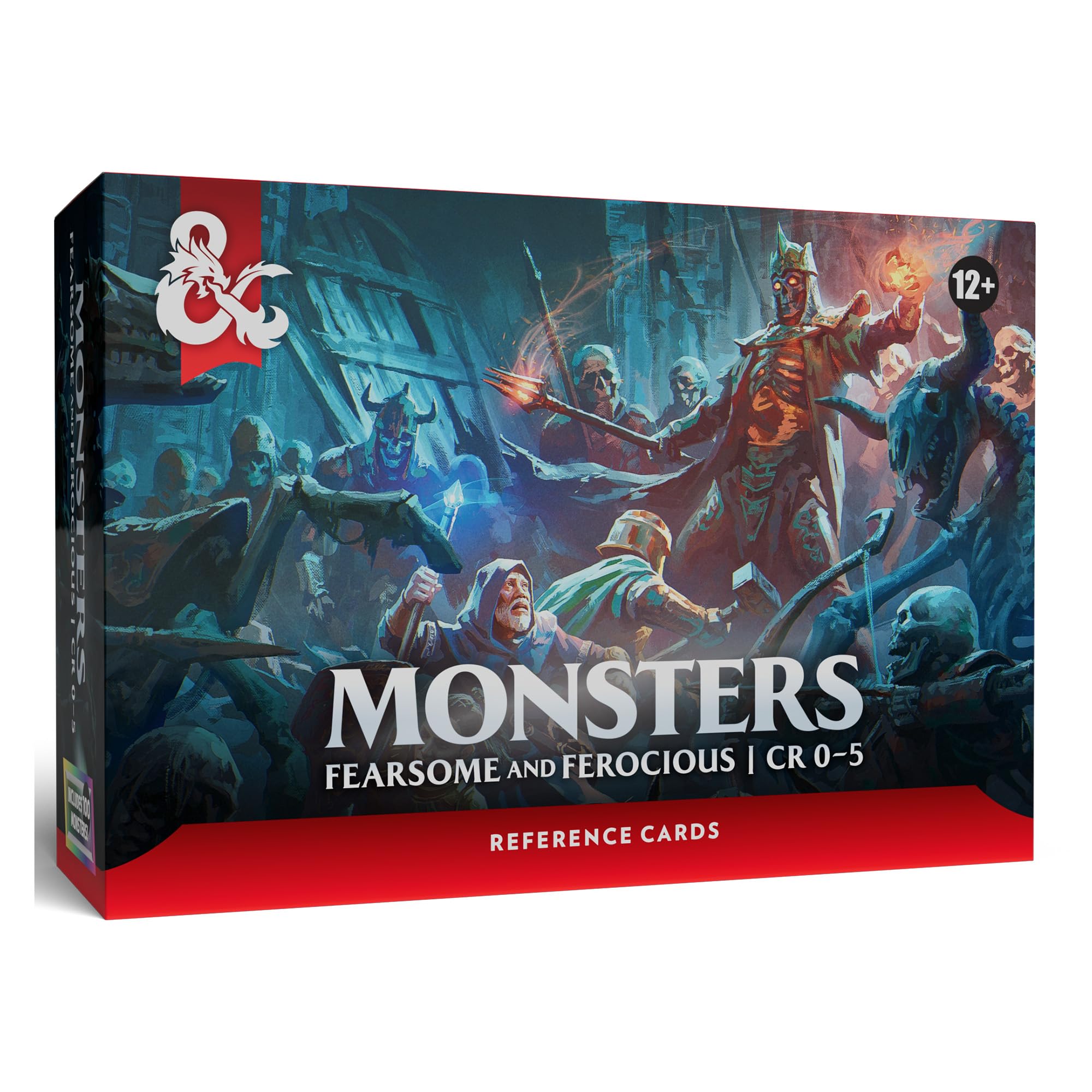 Dungeons & Dragons Reference Cards - Monsters (Fearsome and Ferocious) | 101 Cards | English 1