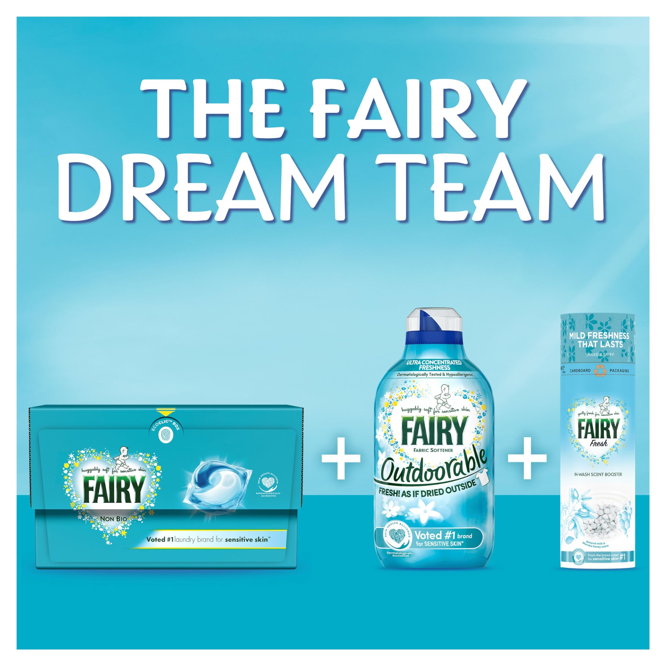 Fairy Non Bio Outdoorable Liquid Fabric Softener - 84 Washes, Ultra Concentrated, 1.18L 5