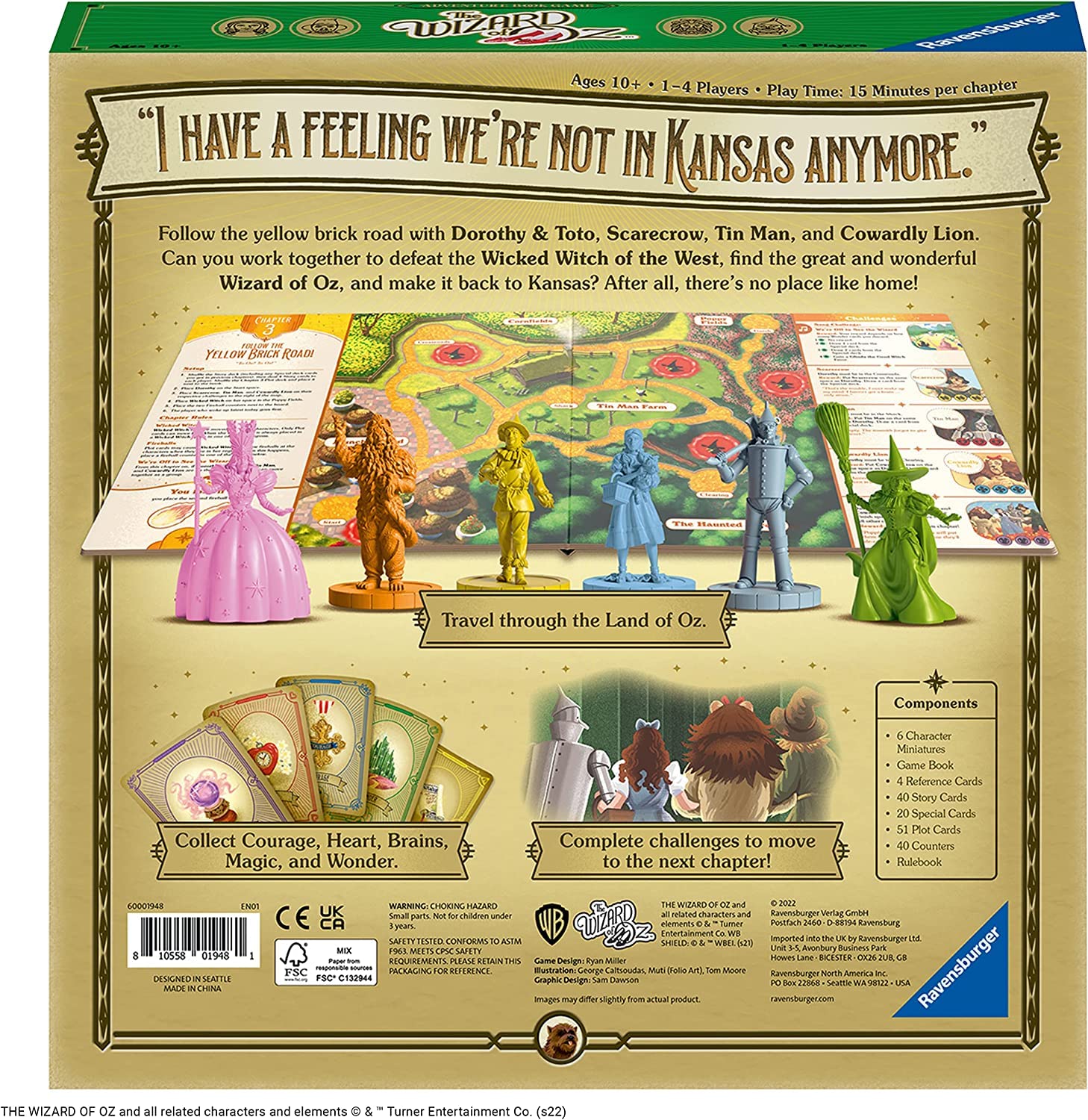 Ravensburger The Wizard of Oz Adventure Book Game 13