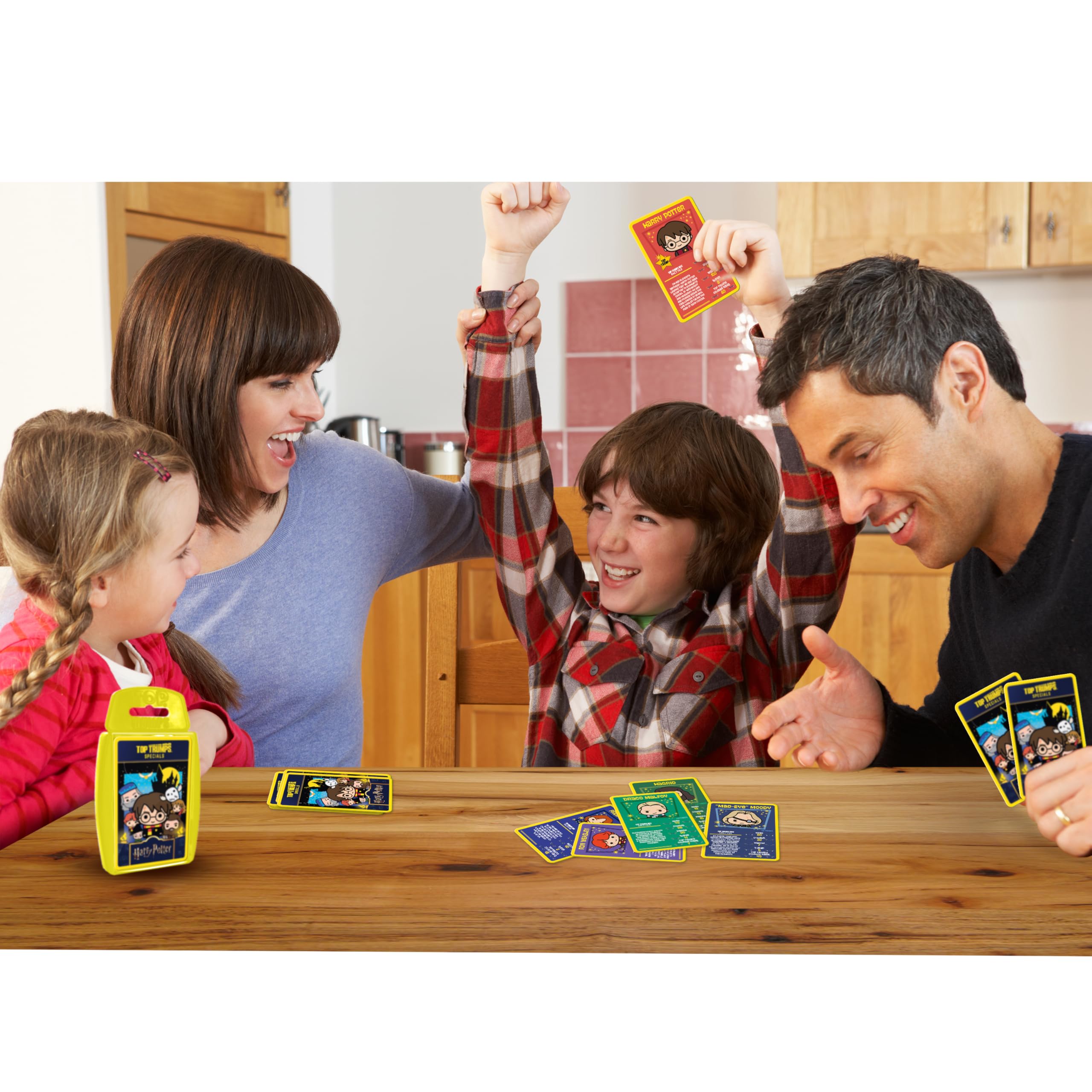 Top Trumps Harry Potter Chibi Card Game - Entertaining Educational Gameplay | Multicolor Plastic Case 5