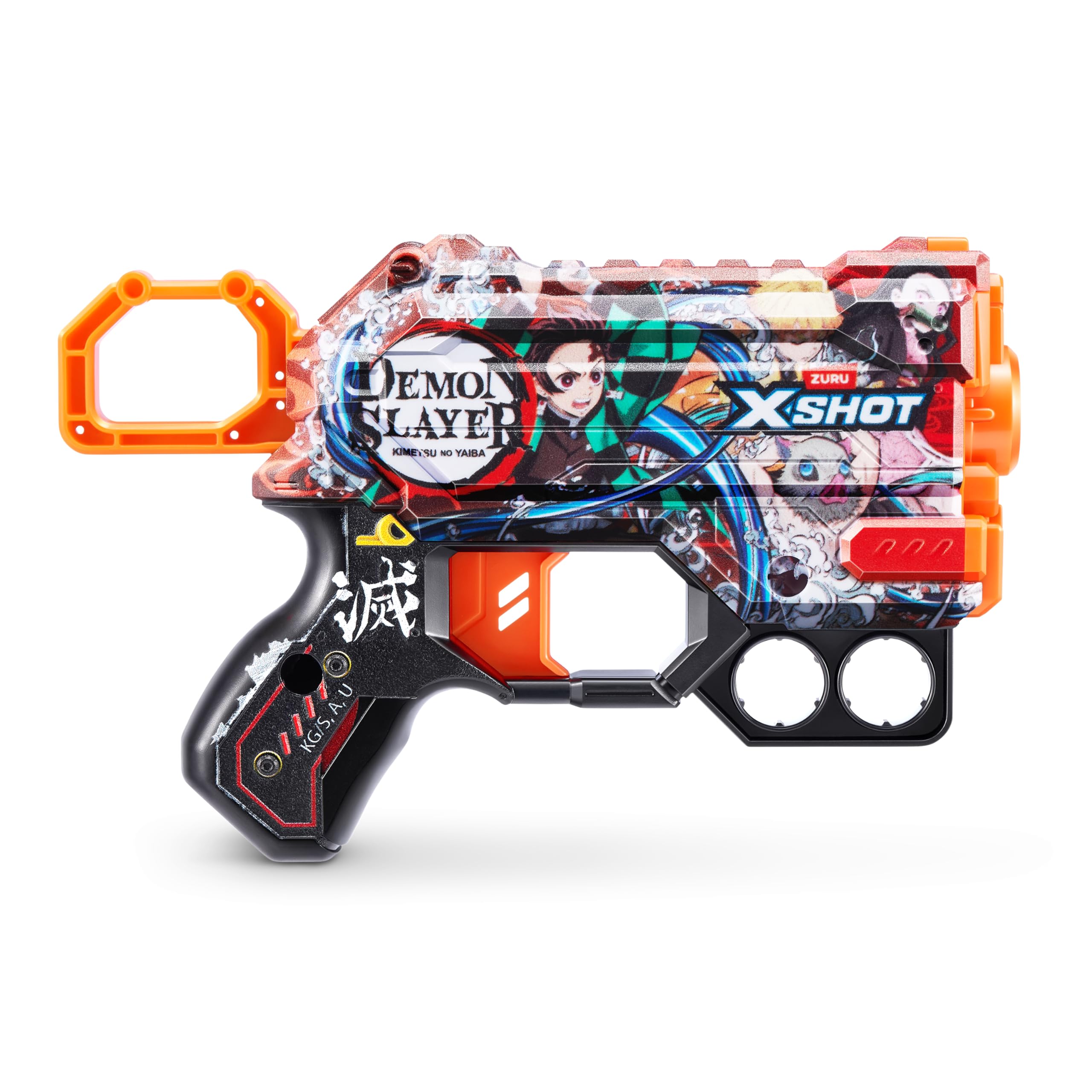 XSHOT Skins Menace Foam Blaster - 2 Blasters & 16 Darts with Air Pocket Technology 8