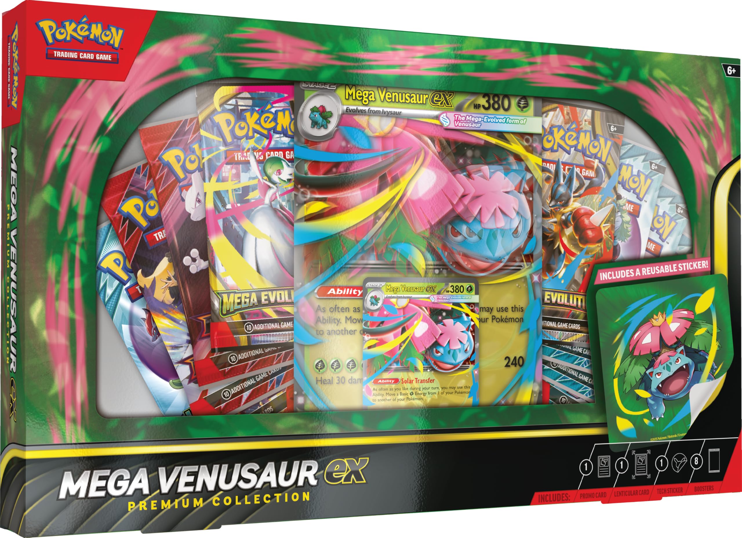 Pokémon TCG: Mega Venusaur ex Premium Collection 5
