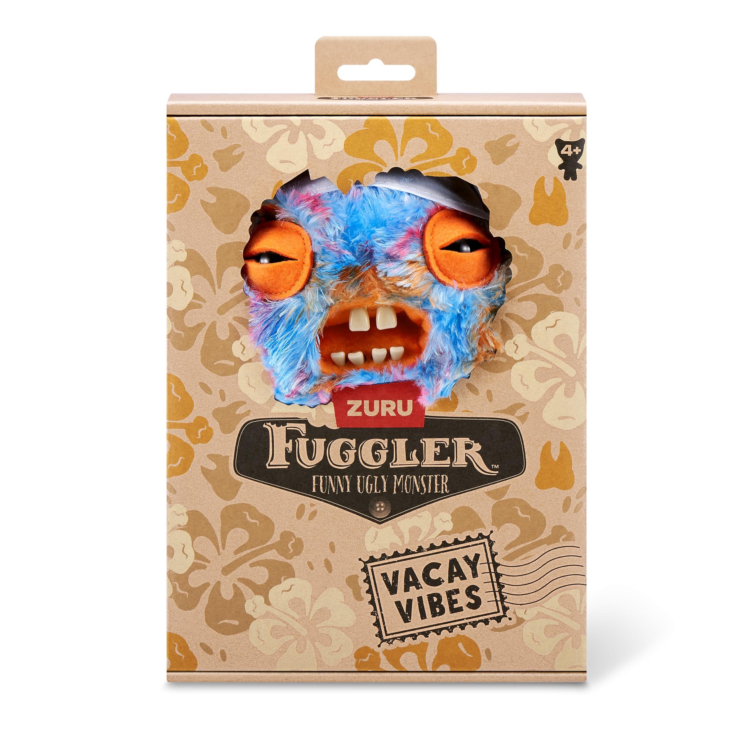 Fuggler Vacay Vibes - Funny Ugly Monster Plush Collectible Toy (Cod Father - Multi) 5