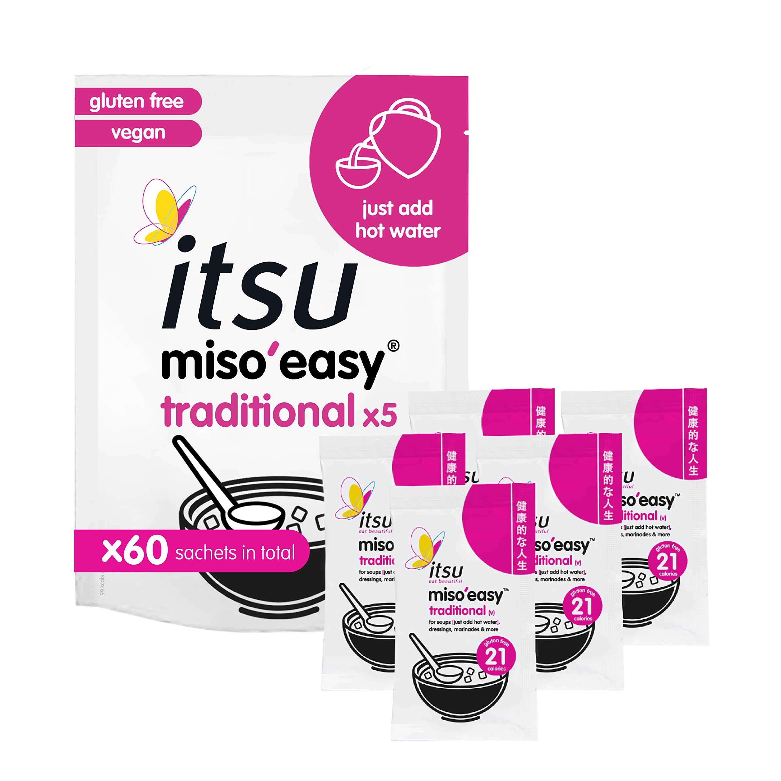 itsu Miso Easy Soup Paste - 1260g (60 Servings) 1