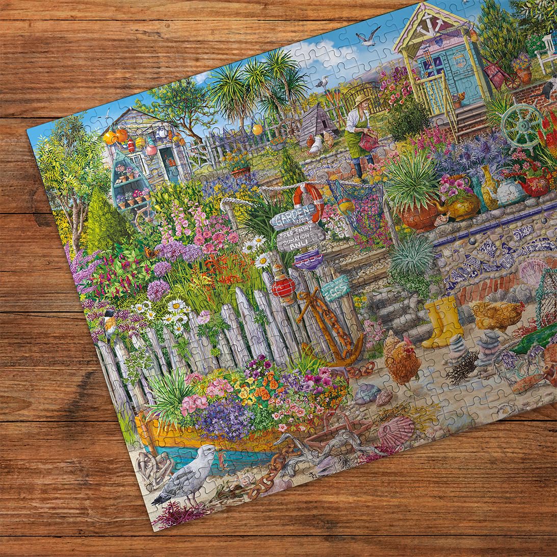 Gibsons Beachcomber's Garden Jigsaw Puzzle - 250 Extra Large Pieces | 48x34cm 4