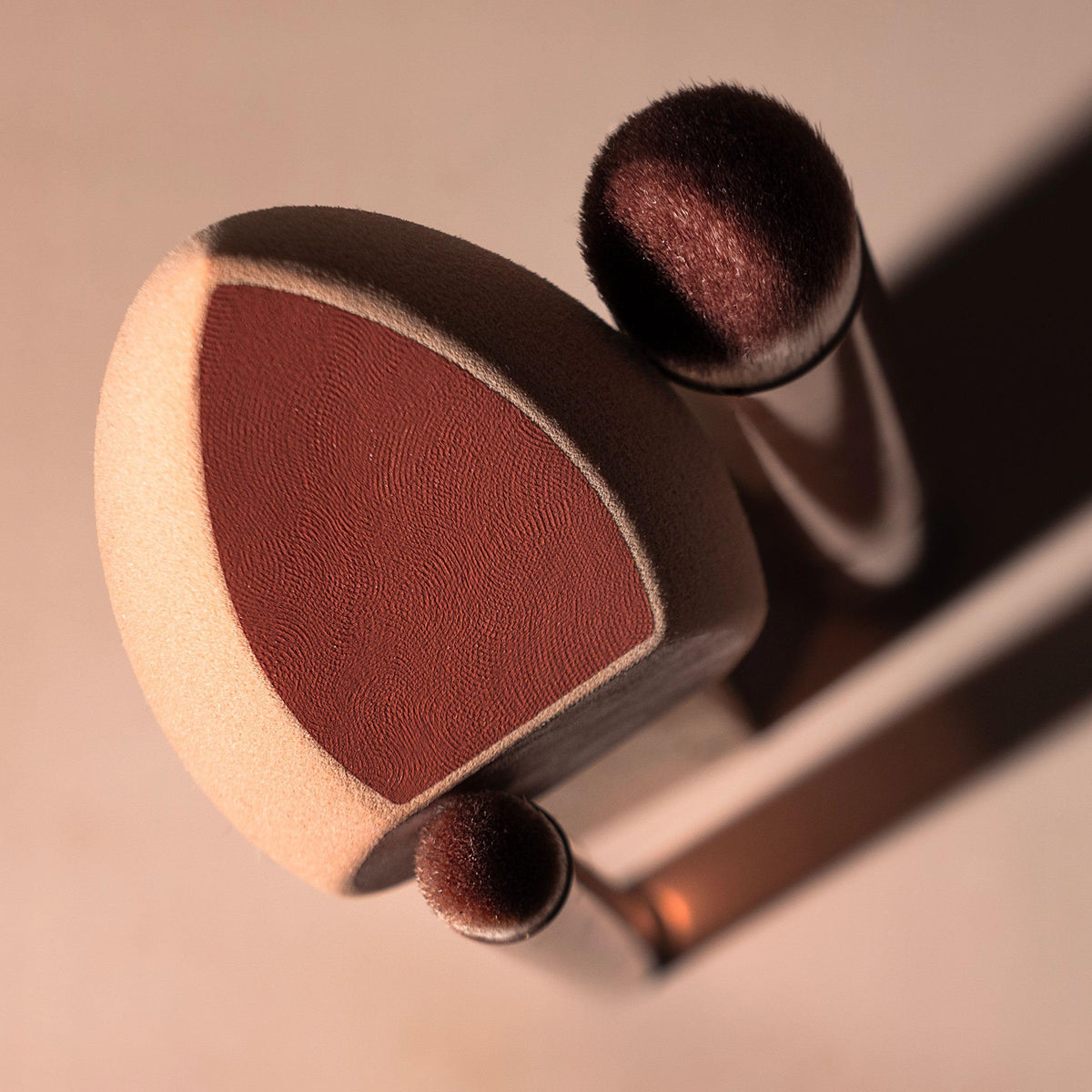 Real Techniques Makeupsaver Sponge + Brush Trio - Makeup Blending Sponge & Brushes