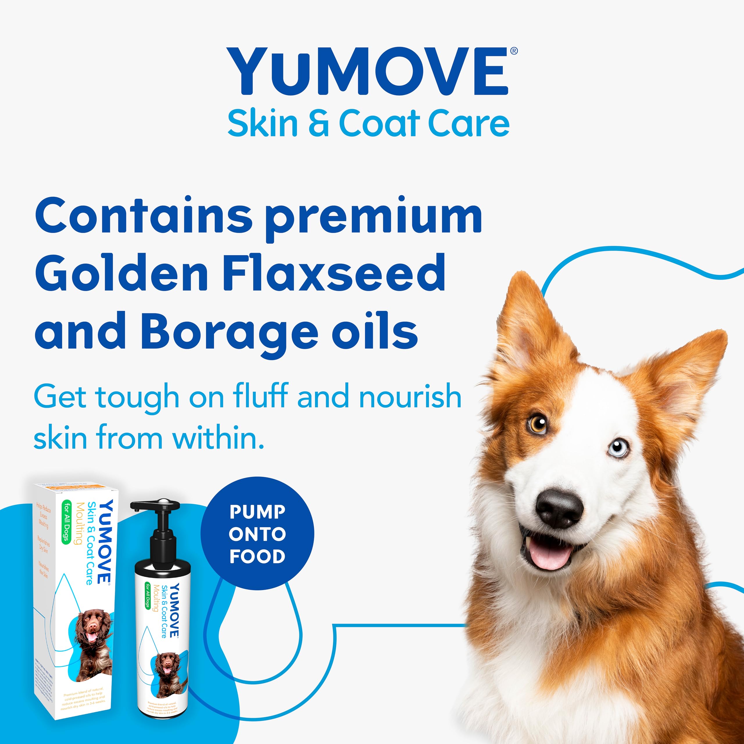 YuMOVE Skin & Coat Care Moulting Supplement for Dogs Oil | Reduces Excess Moulting | 500 ml 2