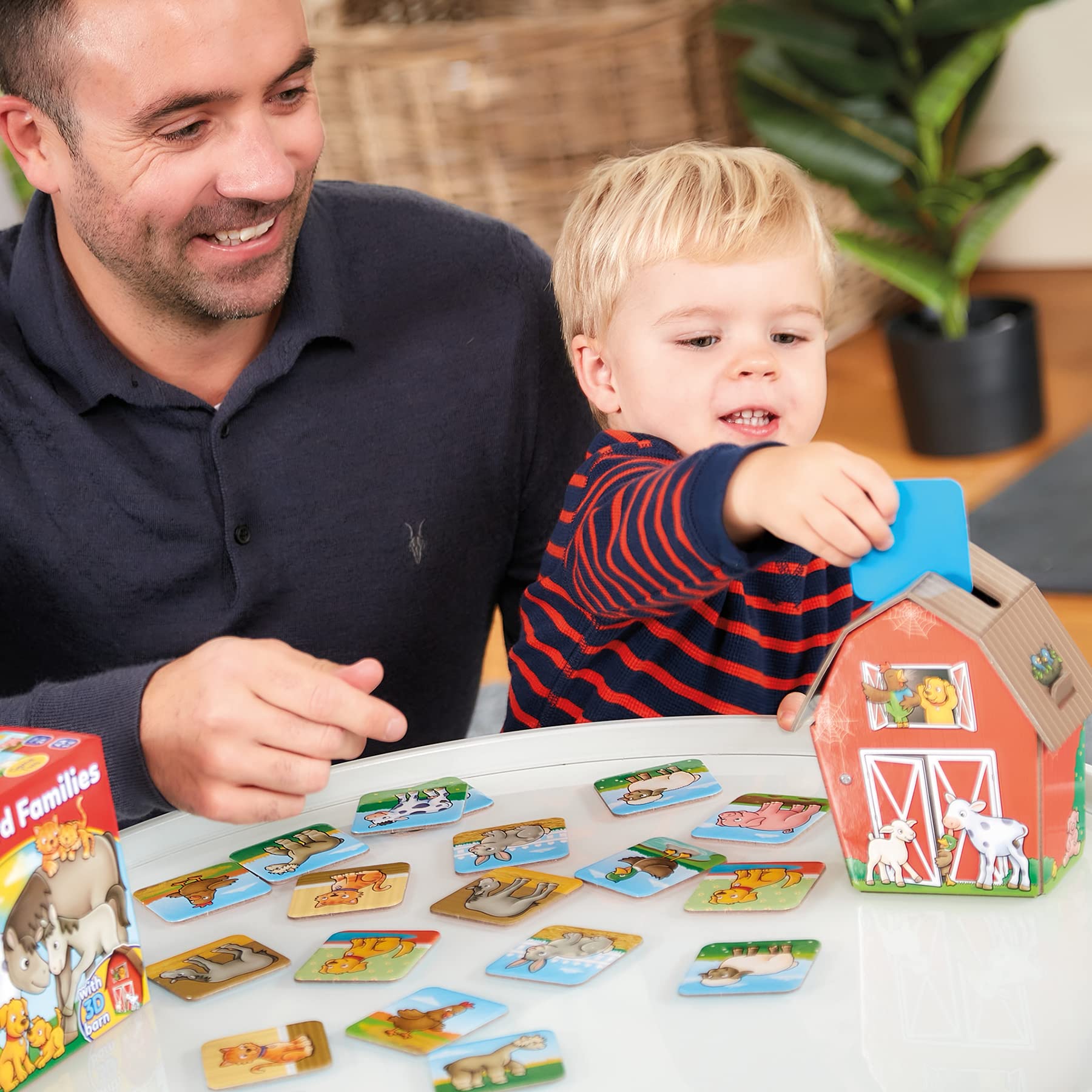 Orchard Toys Farmyard Families Game - Matching & Posting Game for Ages 2+ | 1-4 Players 6