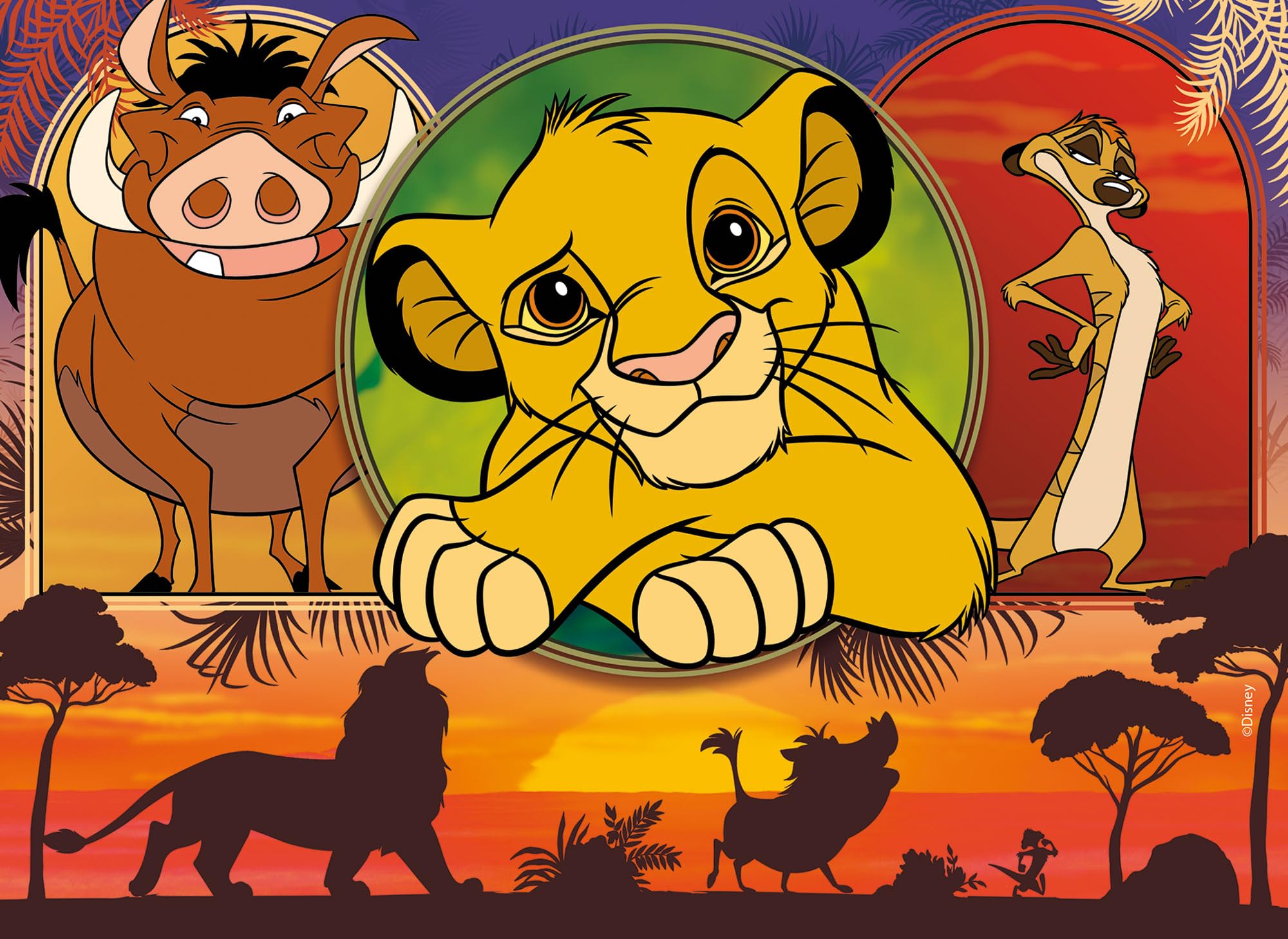 Lisciani Disney Lion King Maxifloor Puzzle - 4 x 48 Pieces for Kids 4 Years and Up 6