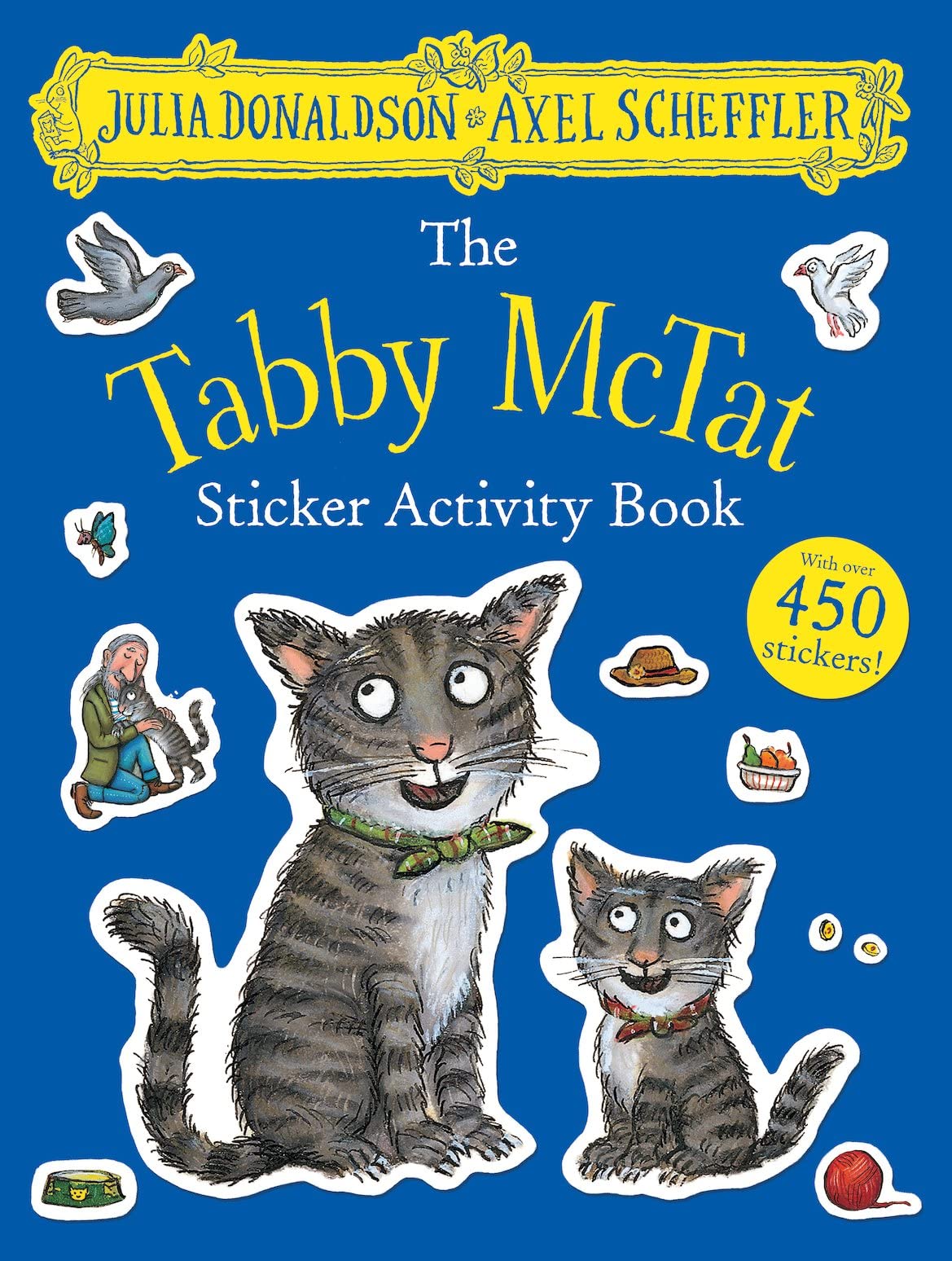The Tabby McTat Sticker Book - Activity Book | 4-7 Years | 32 Pages