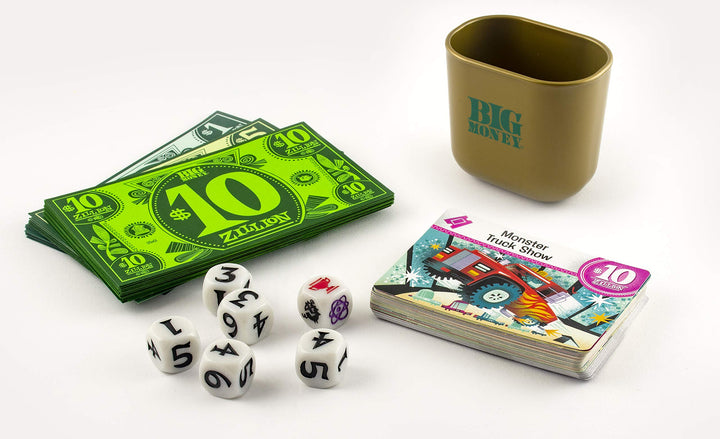 Ravensburger Gioco da tavolo per famiglie Big Money per bambini dagli 8 anni in su - Rolls rischiosi e favolose fortune!