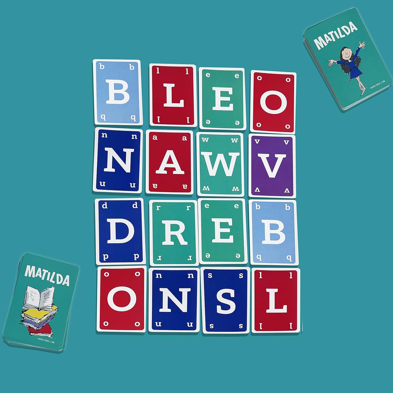 Roald Dahl Matilda Splendid Spelling Educational Card Game 6