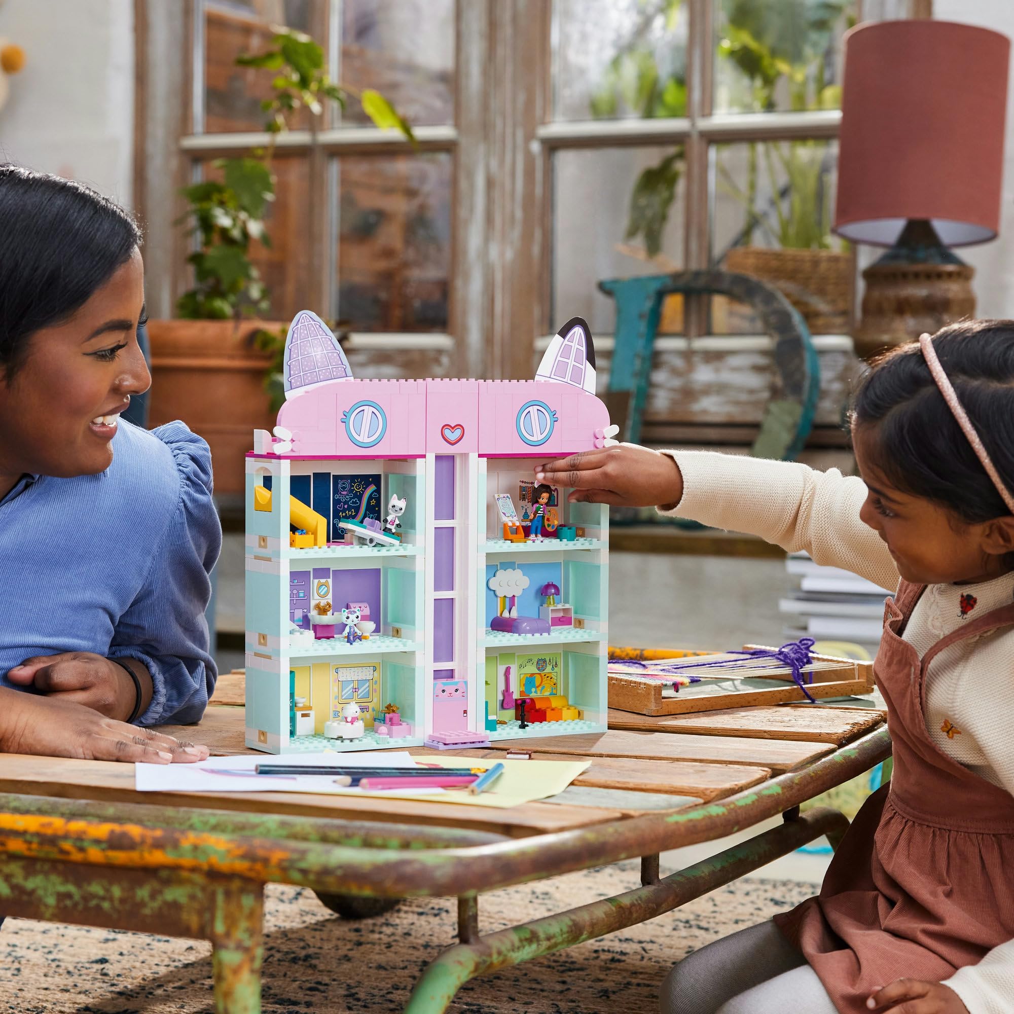 LEGO Gabby's Dollhouse 10788 - 4-Floor Dollhouse with 4 Figures | Ages 4+ 2