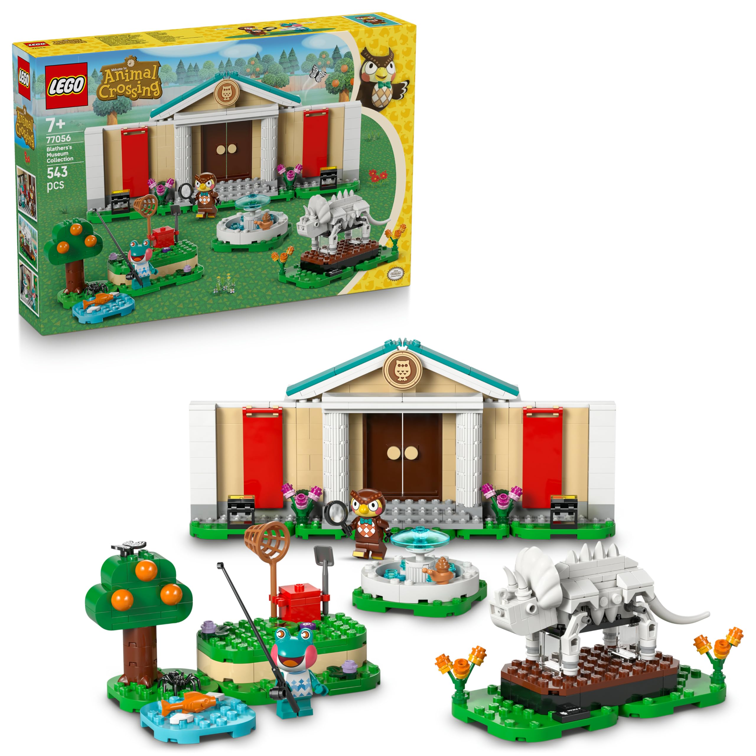 LEGO Animal Crossing Blathers's Museum Collection 77056 - Building Set with Blathers and Lily Minifigures 1