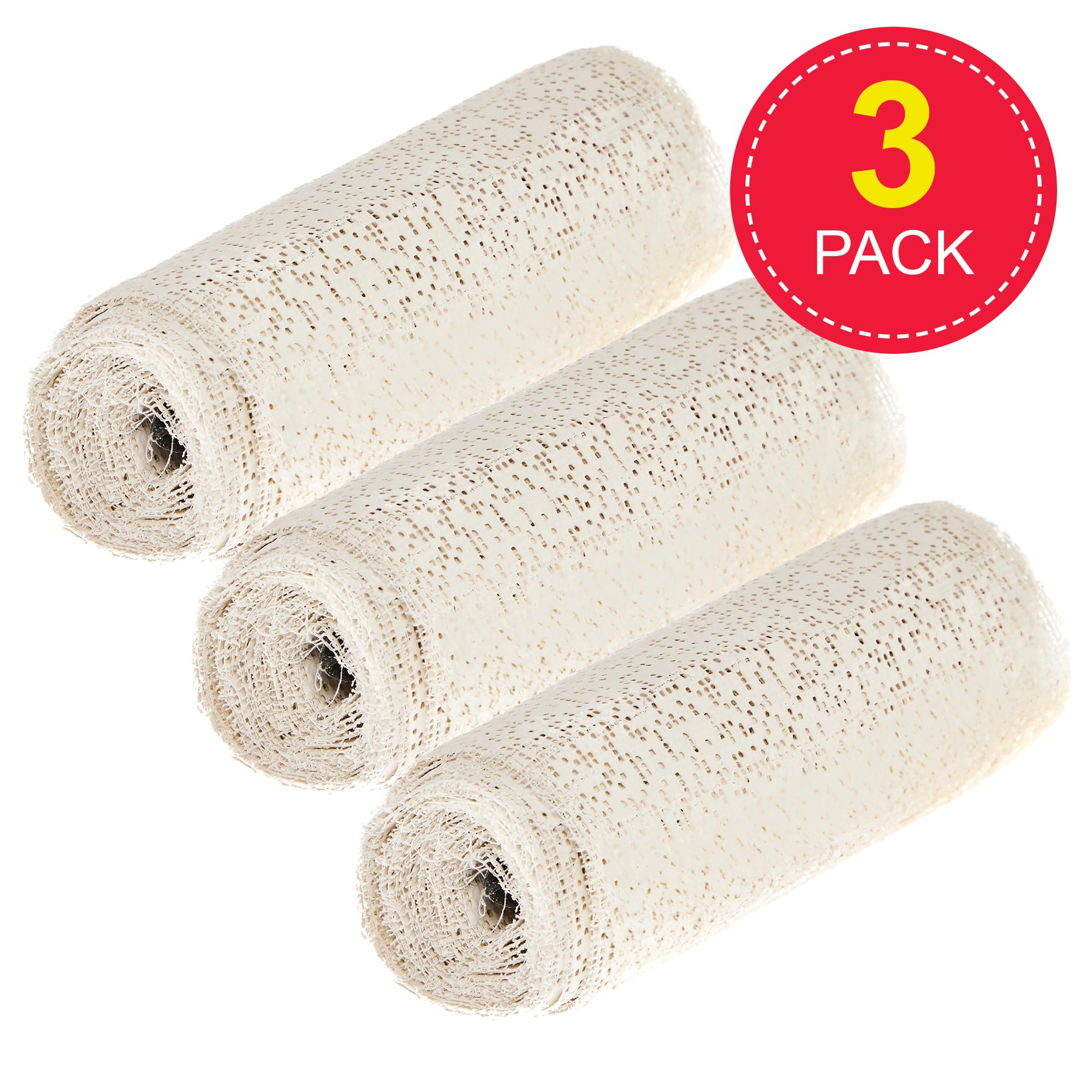 Baker Ross Mod Roc Bandages - Pack of 3 Rolls | Water-Activated Casting Material