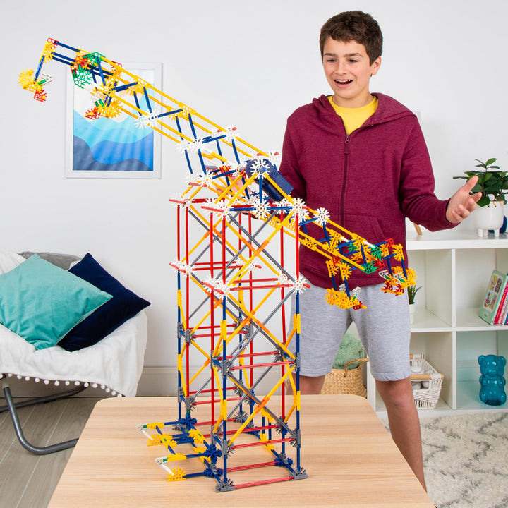 K'NEX 3-in-1 Classic Amusement Park Building Set - 744-Piece Playset for Ages 9+
