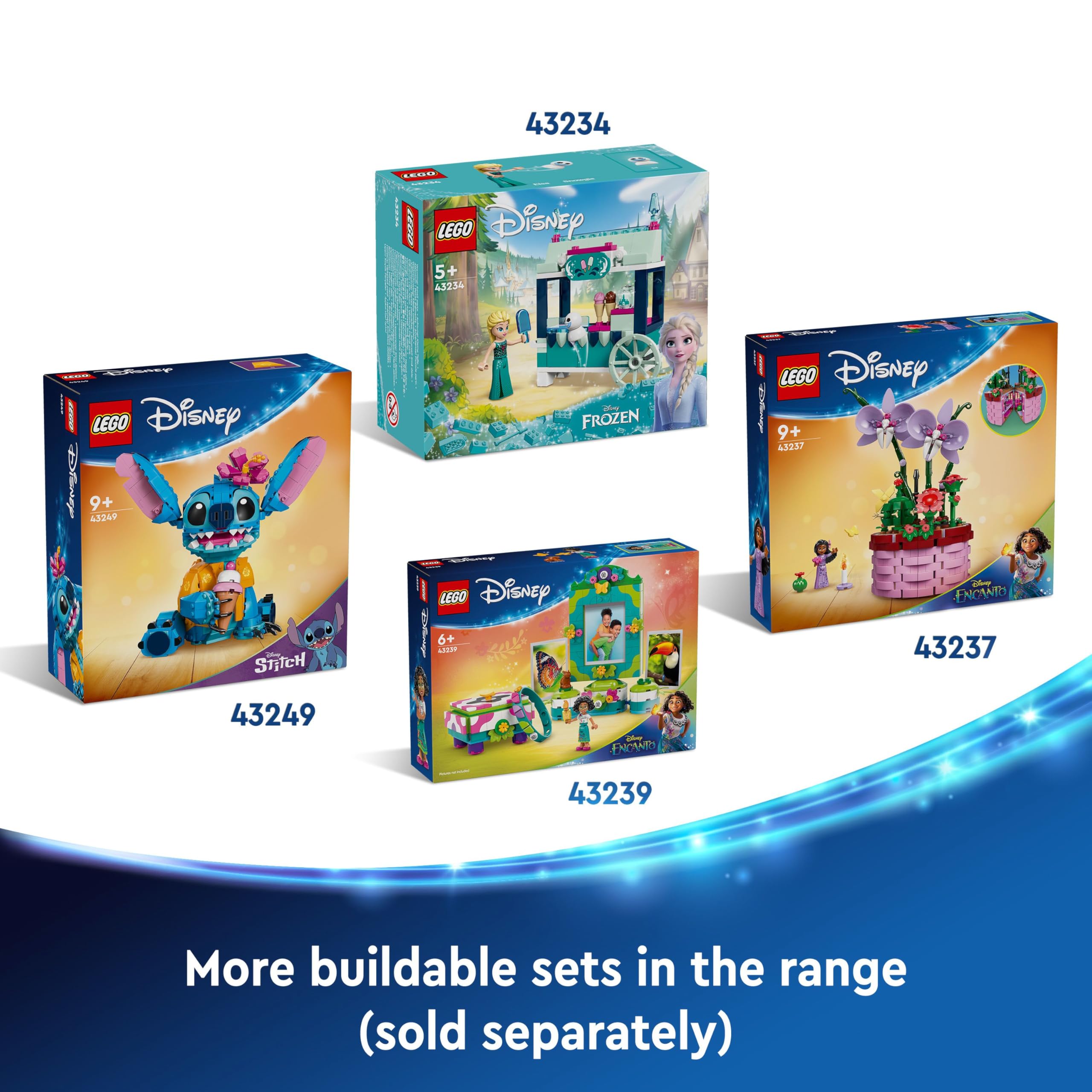 LEGO Disney 43249 Stitch Building Set - Movable Ears & Head | Ages 9+ 7