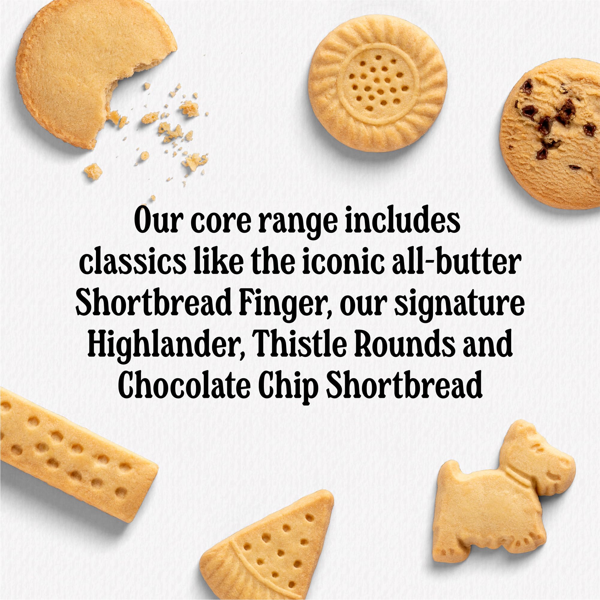 Walker's Chocolate Chip Shortbread Biscuits - Twin Pack, 800g | 20 Duo-Packs 4
