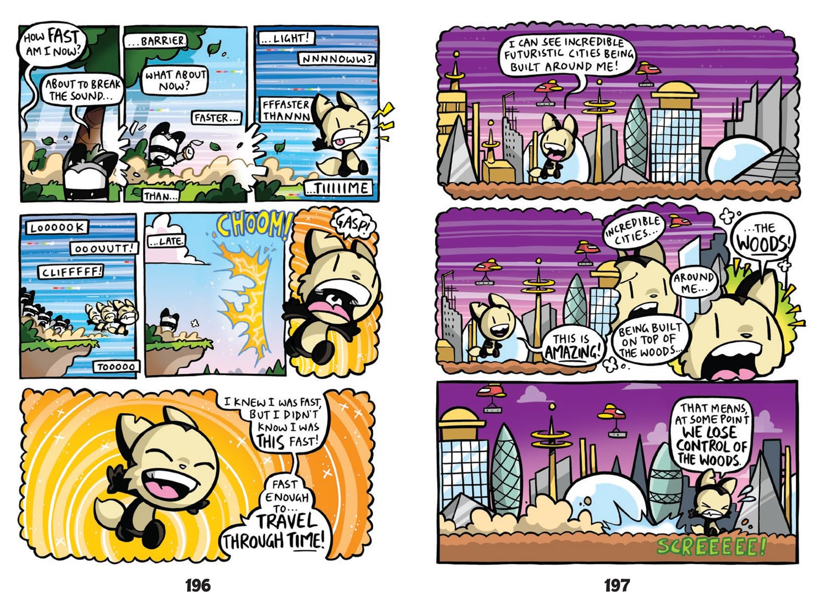 Bunny vs Monkey and the Supersonic Aye-Aye by Jamie Smart | Action & Adventure Comic 3
