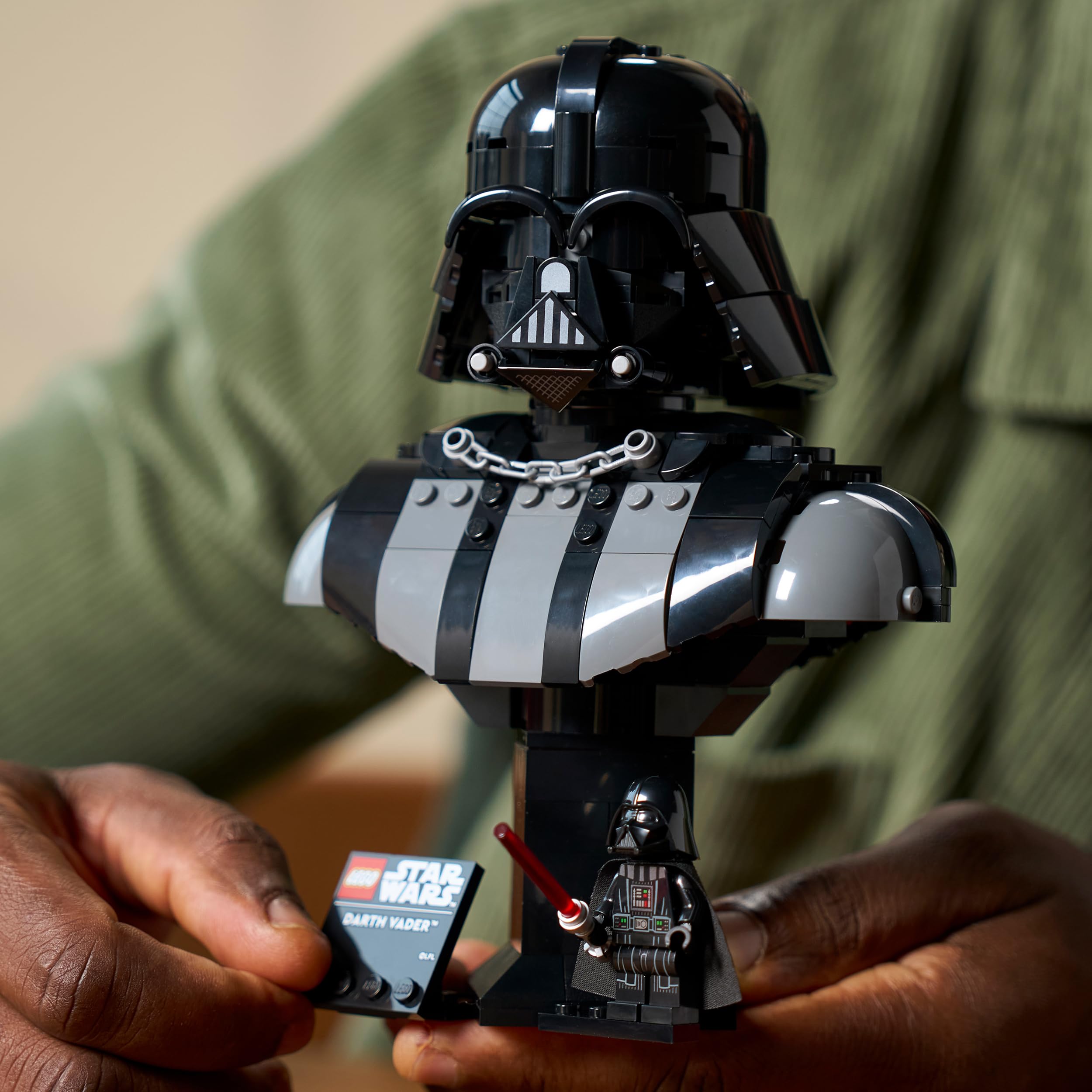LEGO Star Wars 75439 Darth Vader Bust Display Model Kit for Adults | 18+ 5