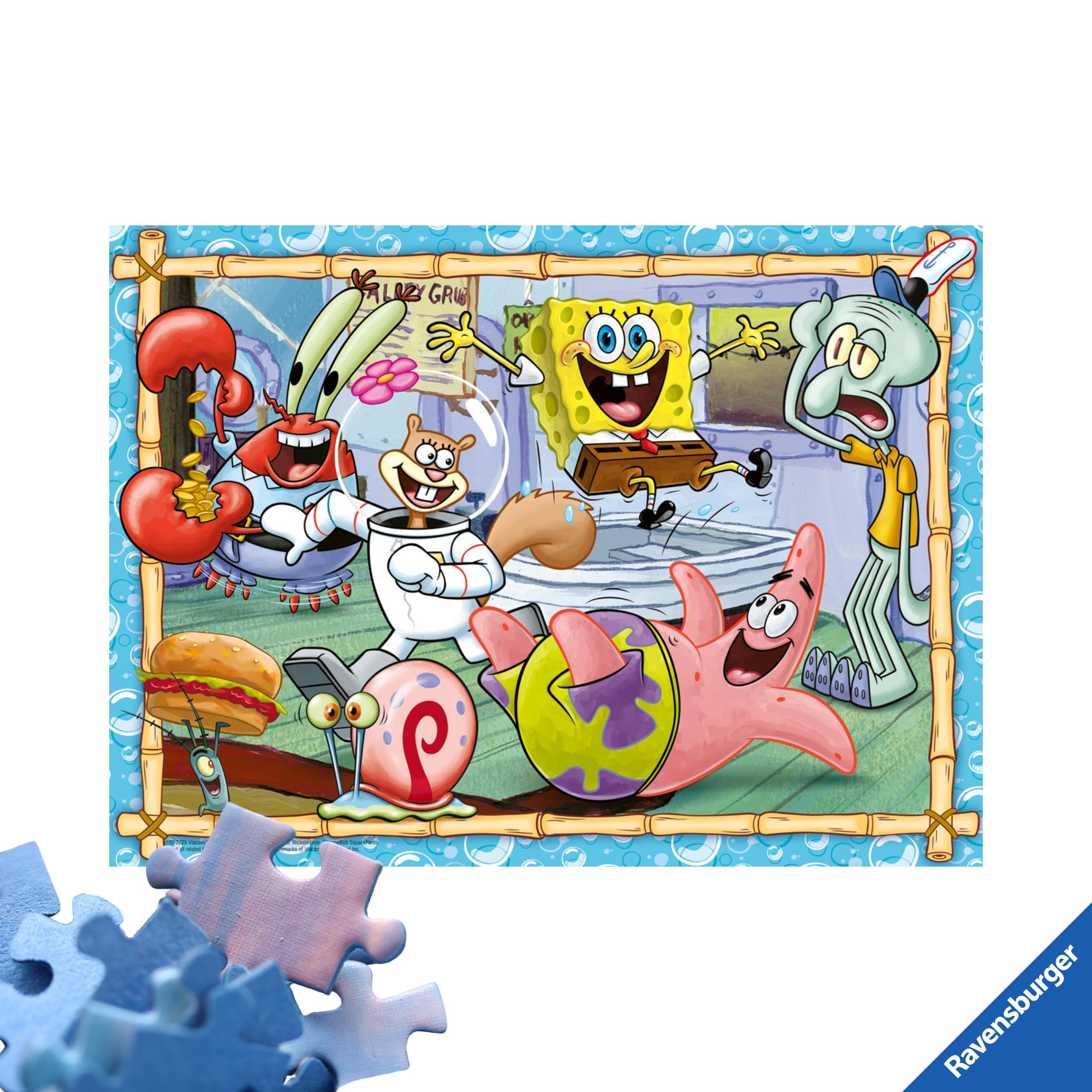 Ravensburger Spongebob Squarepants XXL 200 Piece Jigsaw Puzzle for Children 8+ | 49 x 36 cm 2