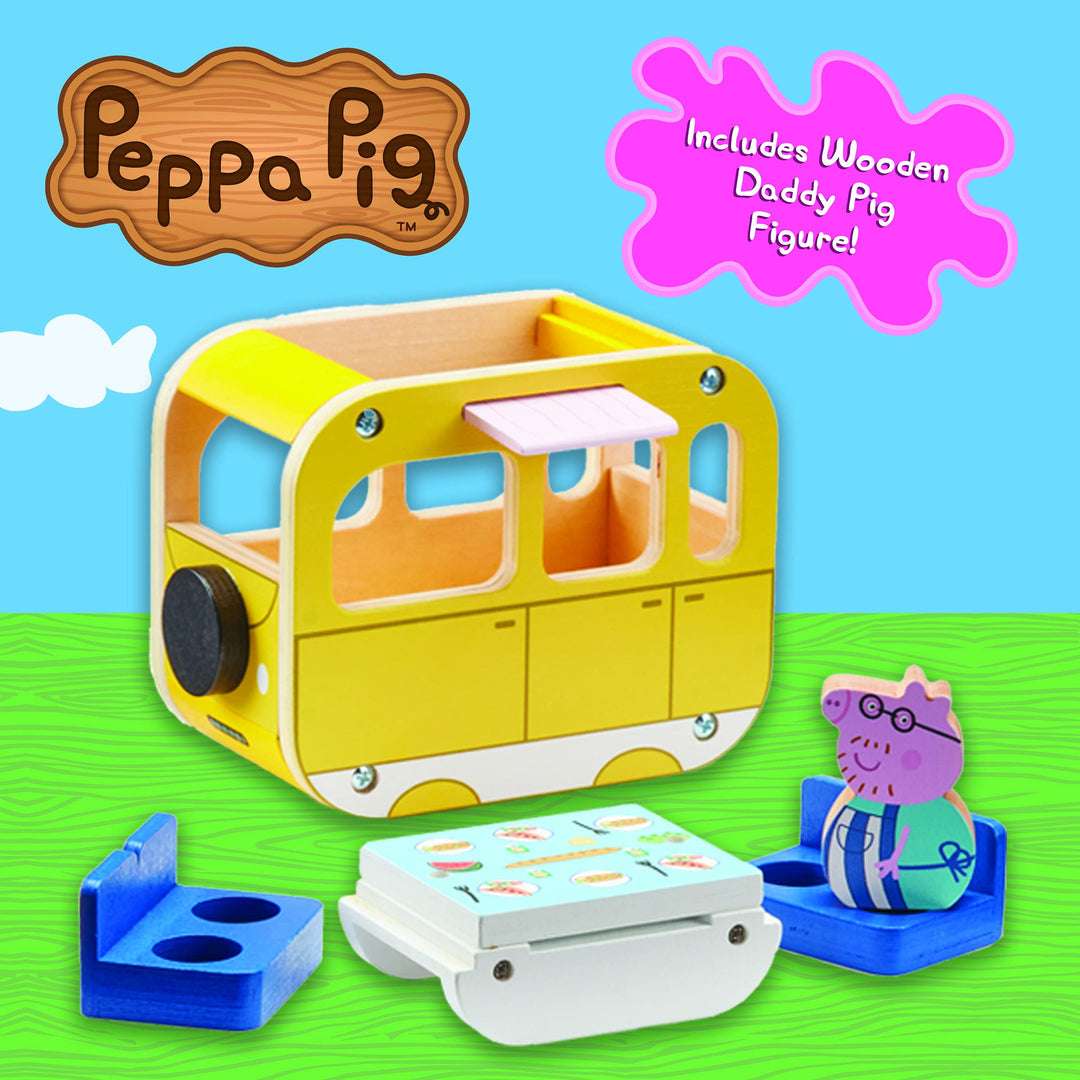 Peppa Pig Camper in legno