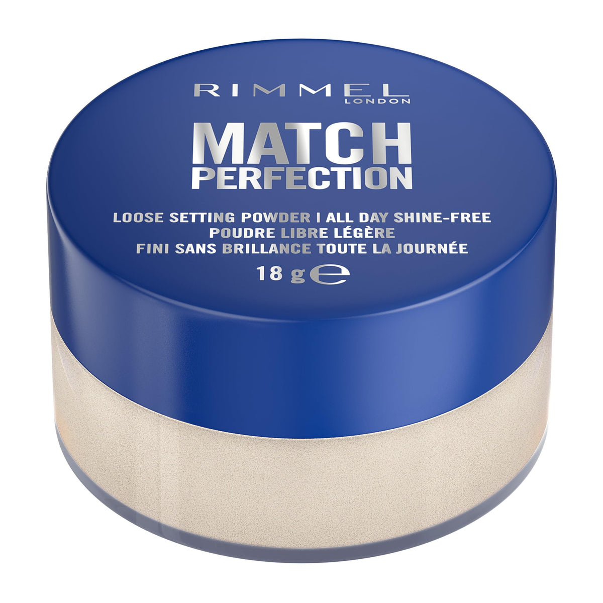 Rimmel Match Perfection Loose Setting Powder - Translucent, Lightweight, Shine Control
