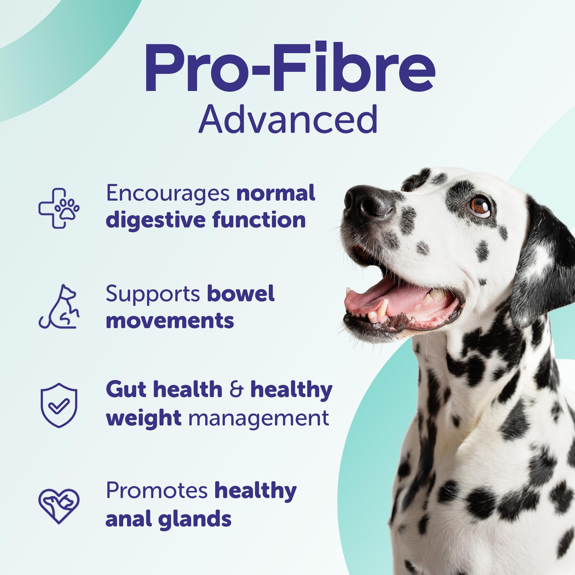 Protexin Veterinary Pro-Fibre Advanced High-Fibre Gut Health Powder for Dogs 500g