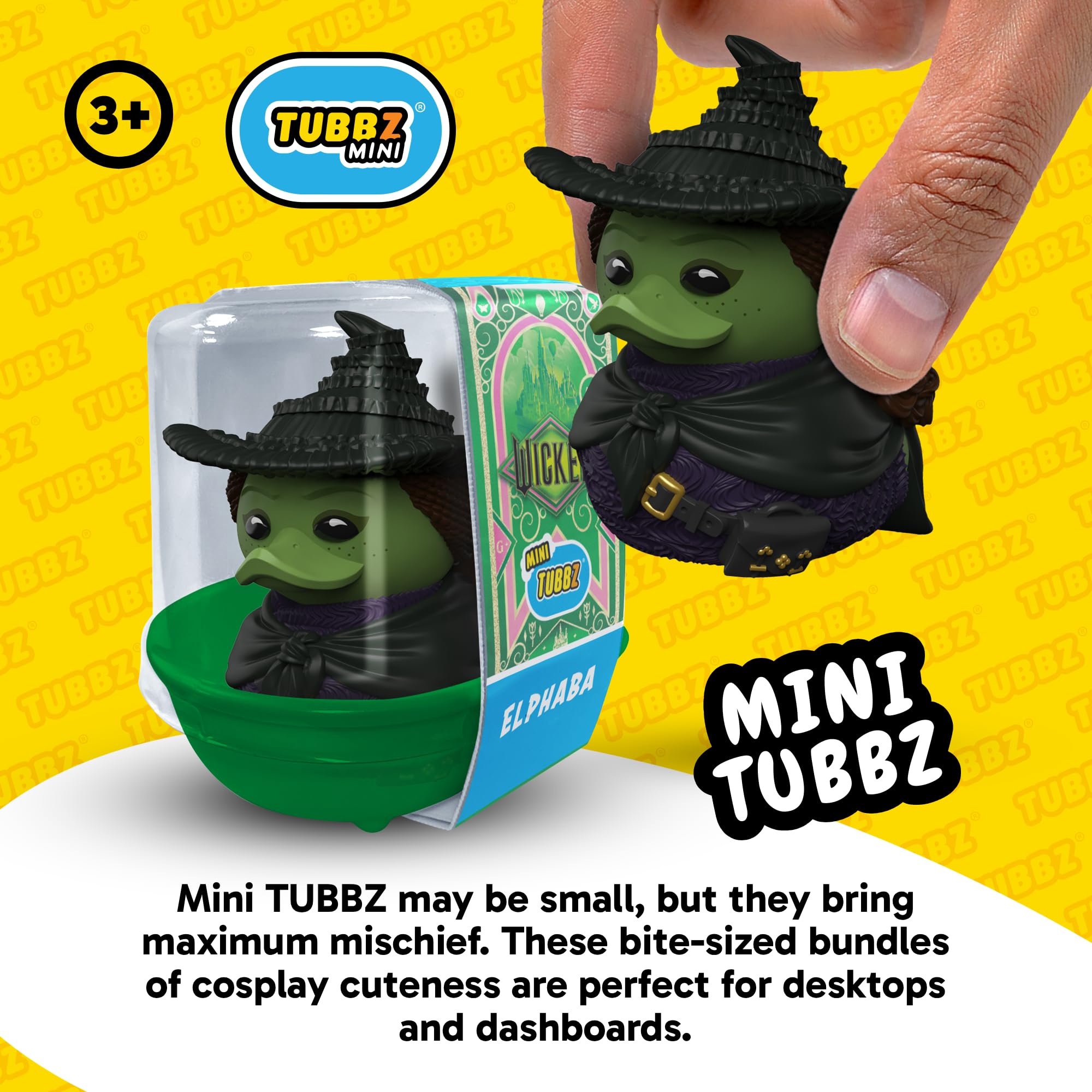 TUBBZ Mini Lucifer Morningstar Cosplaying Rubber Duck Collectible Figure | Approx 5cm 3
