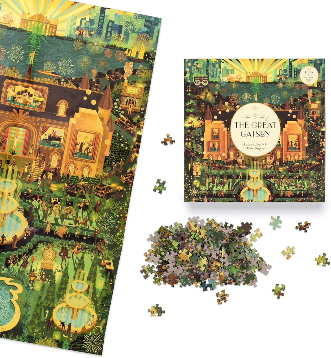 The World of the Great Gatsby Puzzle - 1000 Piece Jigsaw 7
