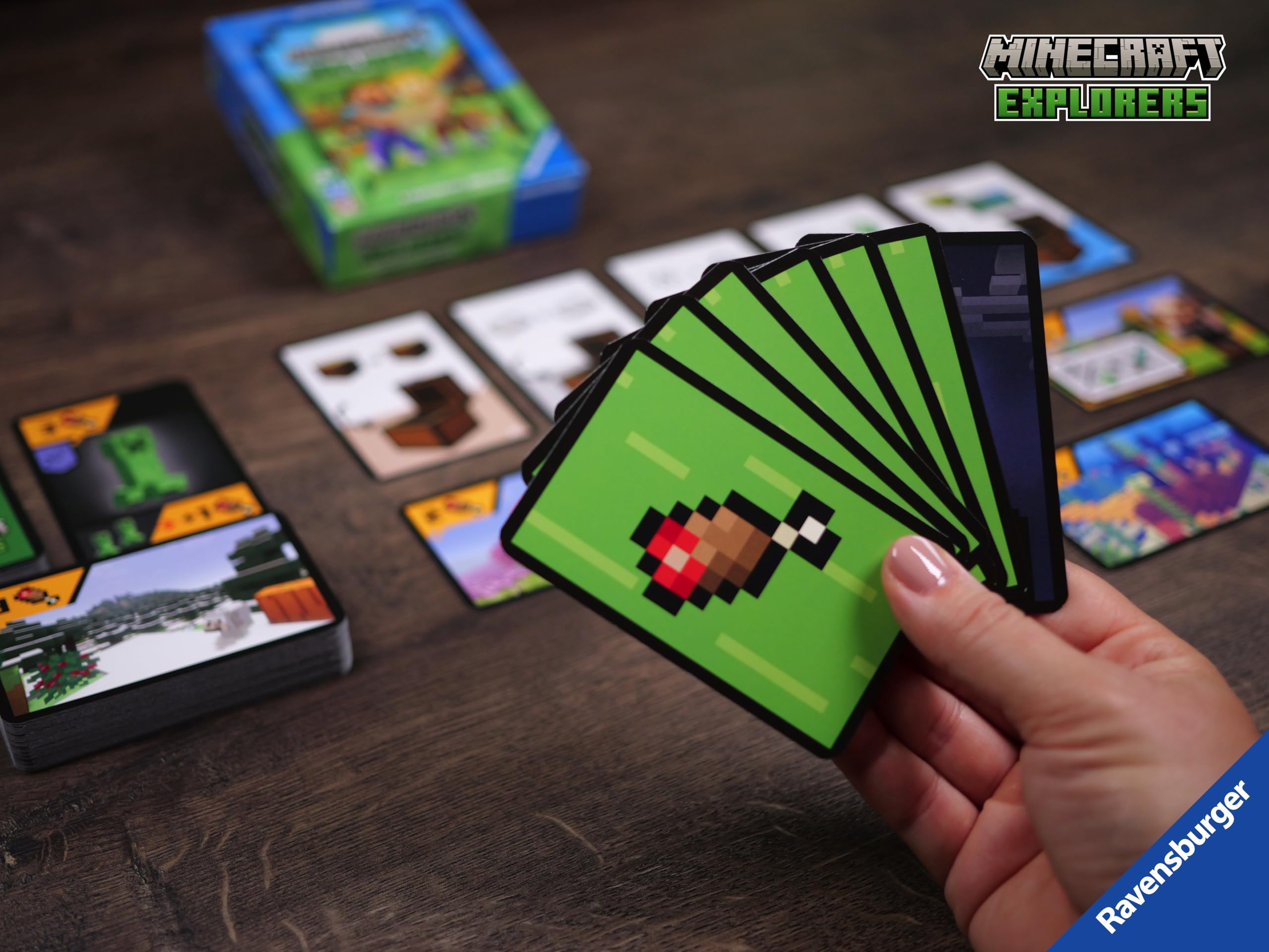 Ravensburger Minecraft Explorers Cooperative Strategy Card Game 21580 6