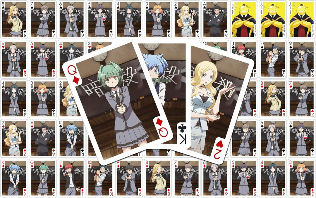 Sakami Assassination Classroom Koro Sensei 52 Playing Cards Poker Card Game (448/88889)