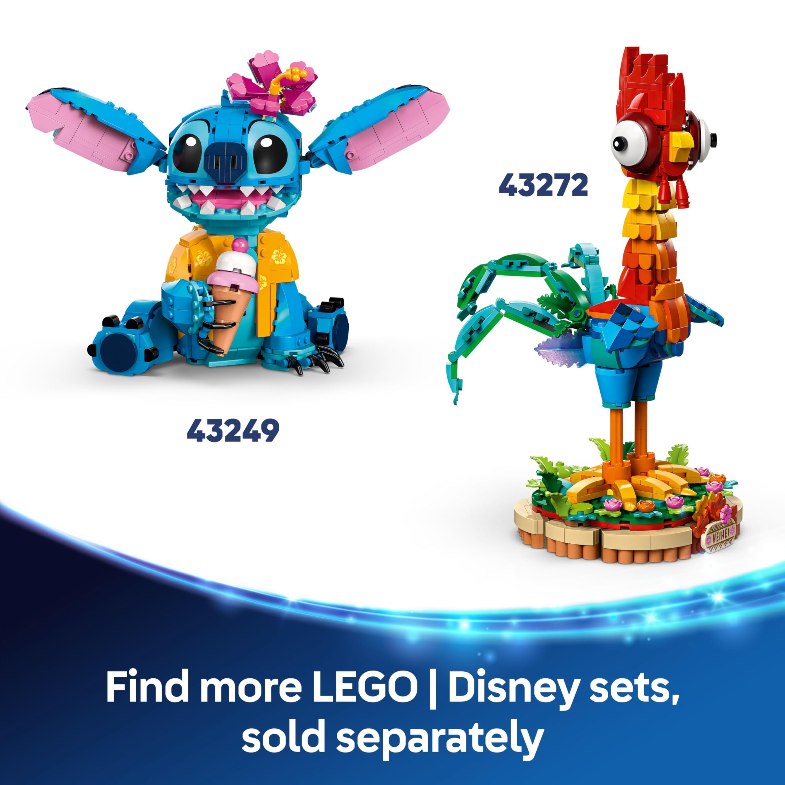 LEGO Disney Lilo and Stitch Beach House Building Set 43268 | Ages 9+ | 6 Rooms 8